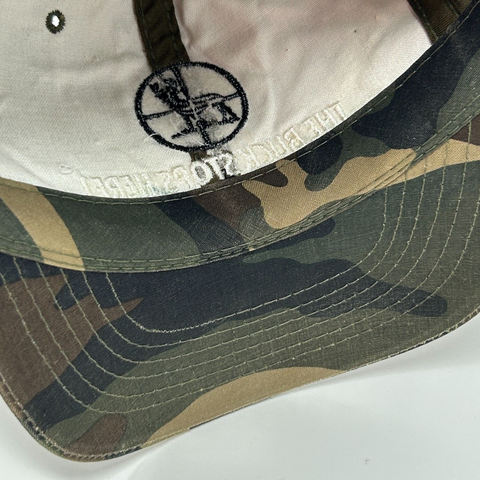 Vintage Vintage 90s Buck Stops Here Hat Baseball Cap Hunting Camo Size ONE SIZE - 5 Thumbnail
