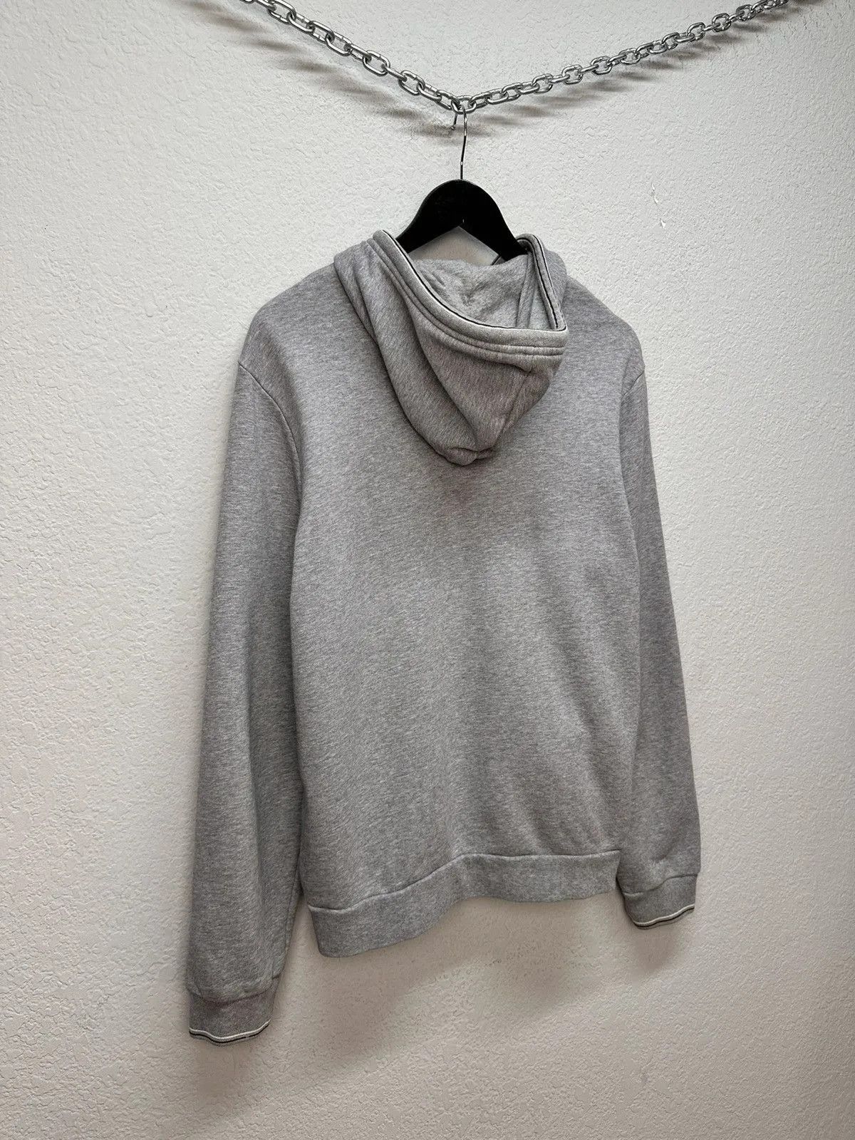 Lacoste Vintage Lacoste Zip Hoodie Grey Sk8 France Polo Ralph Lauren Size US L / EU 52-54 / 3 - 13 Thumbnail