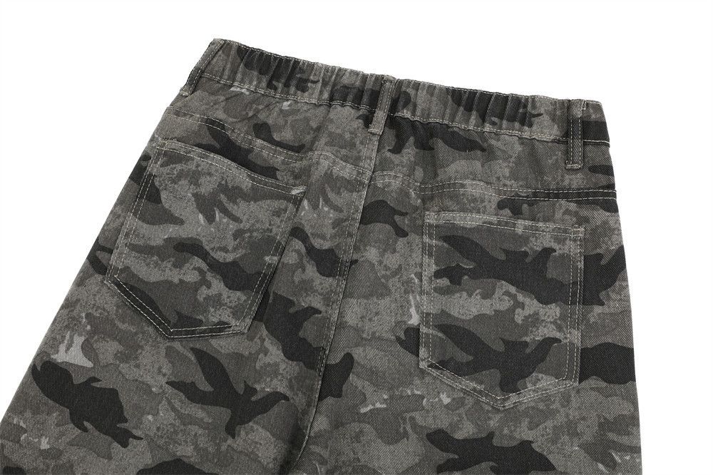 Vintage American retro casual loose men's camouflage jeans Size US 32 / EU 48 - 5 Thumbnail