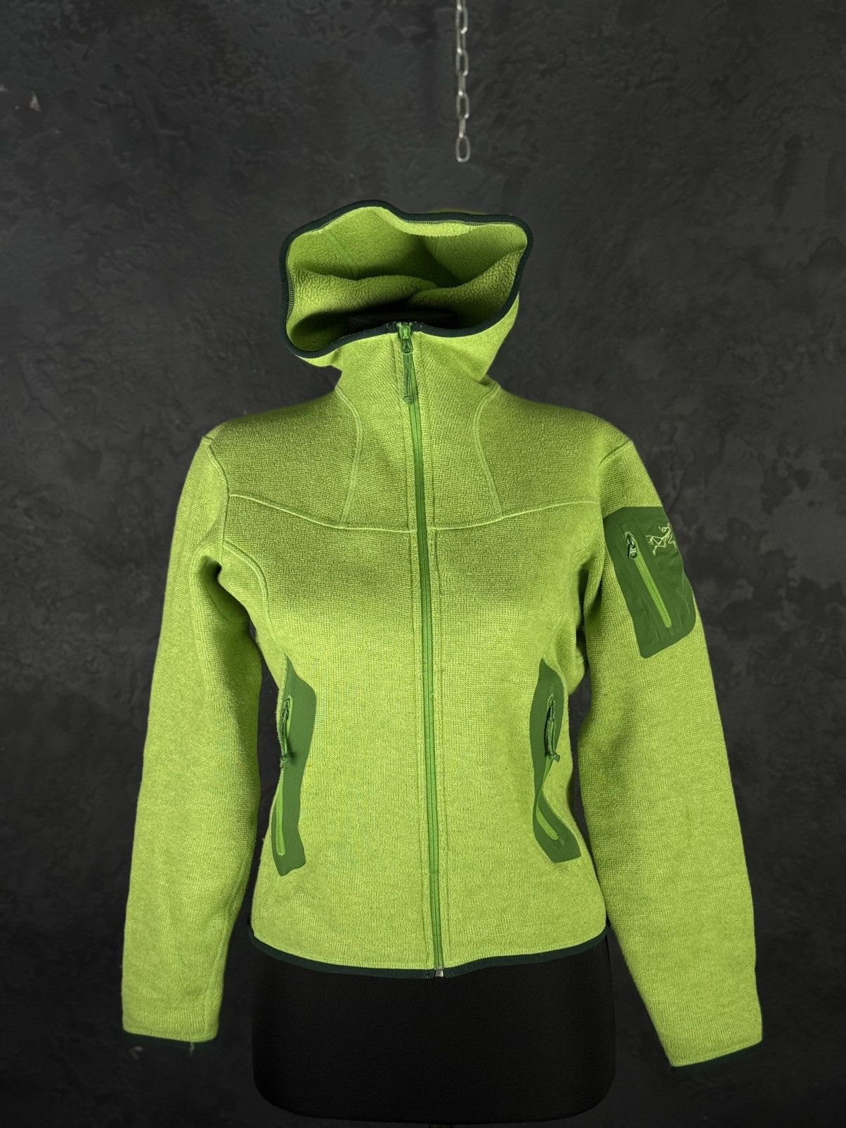 Arc'teryx Vintage Arcteryx Polartec Fleece Jacket Full Zip Hoodie SizM Size M / US 6-8 / IT 42-44 - 1 Thumbnail