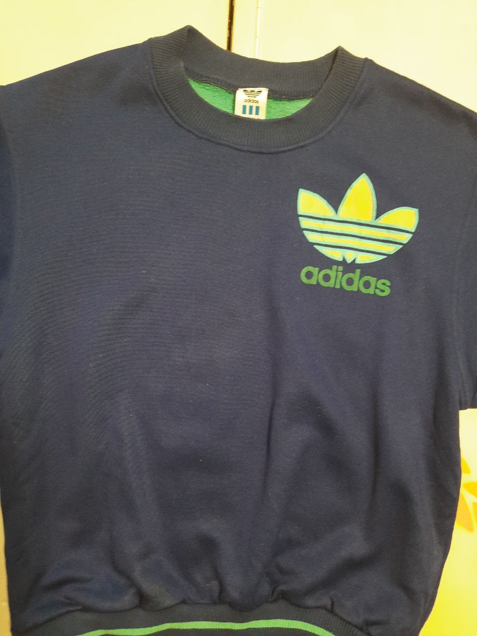 Adidas × Vintage Adidas Sweatshirt 90's Vintage Japanese Tags Size US S / EU 44-46 / 1 - 3 Thumbnail