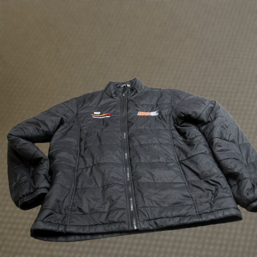 Port Authority VINTAGE Port Authority Jacket Mens XL Black Insulated RTD Bus Driver Quilted Puffer LOGO Size US XL / EU 56 / 4 - 1 Thumbnail