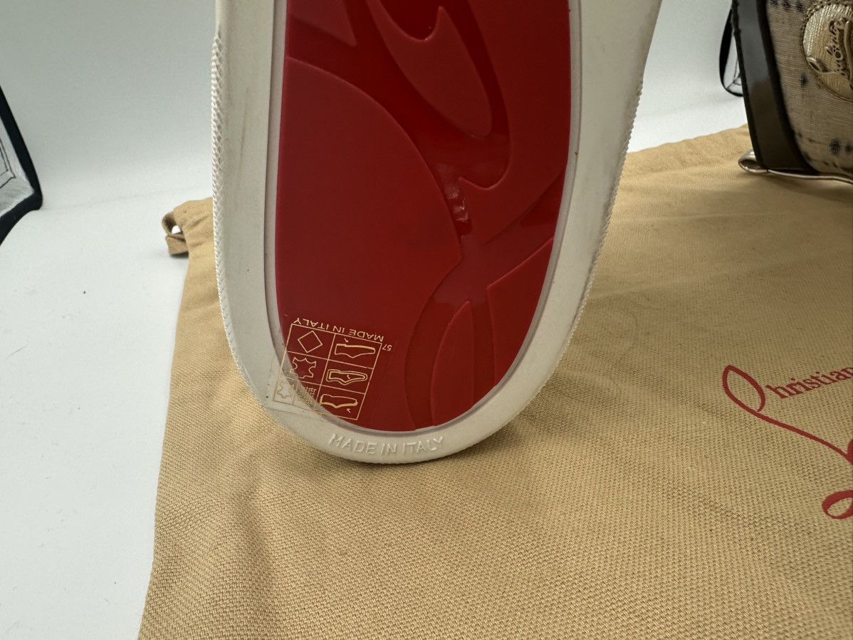 Christian Louboutin Christian Louboutin High Top Sneakers Size US 13 / EU 46 - 18 Thumbnail