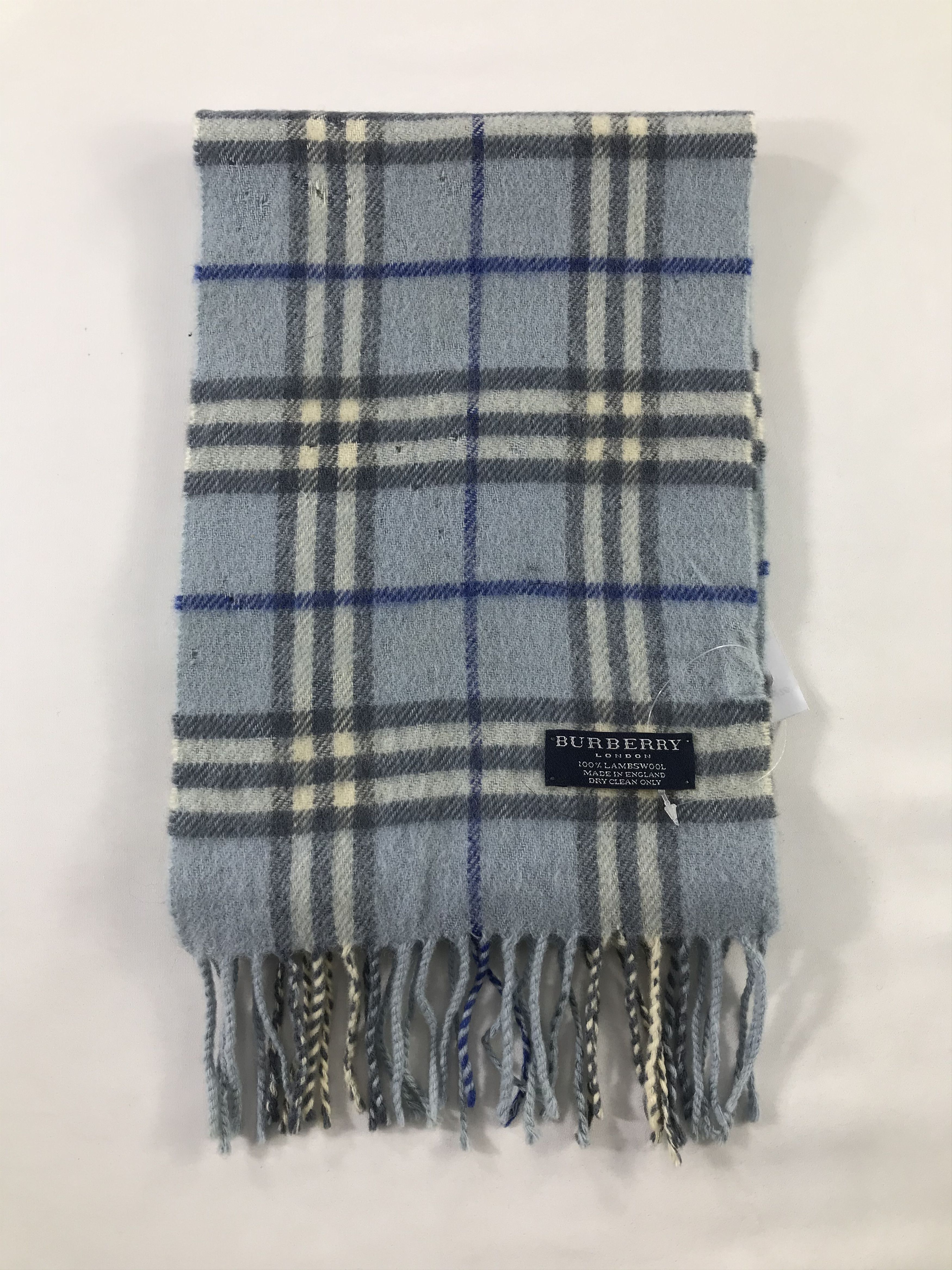 Burberry × Vintage Burberry Scarf / Muffler / Neckwear - WW1844 Size ONE SIZE - 2 Thumbnail