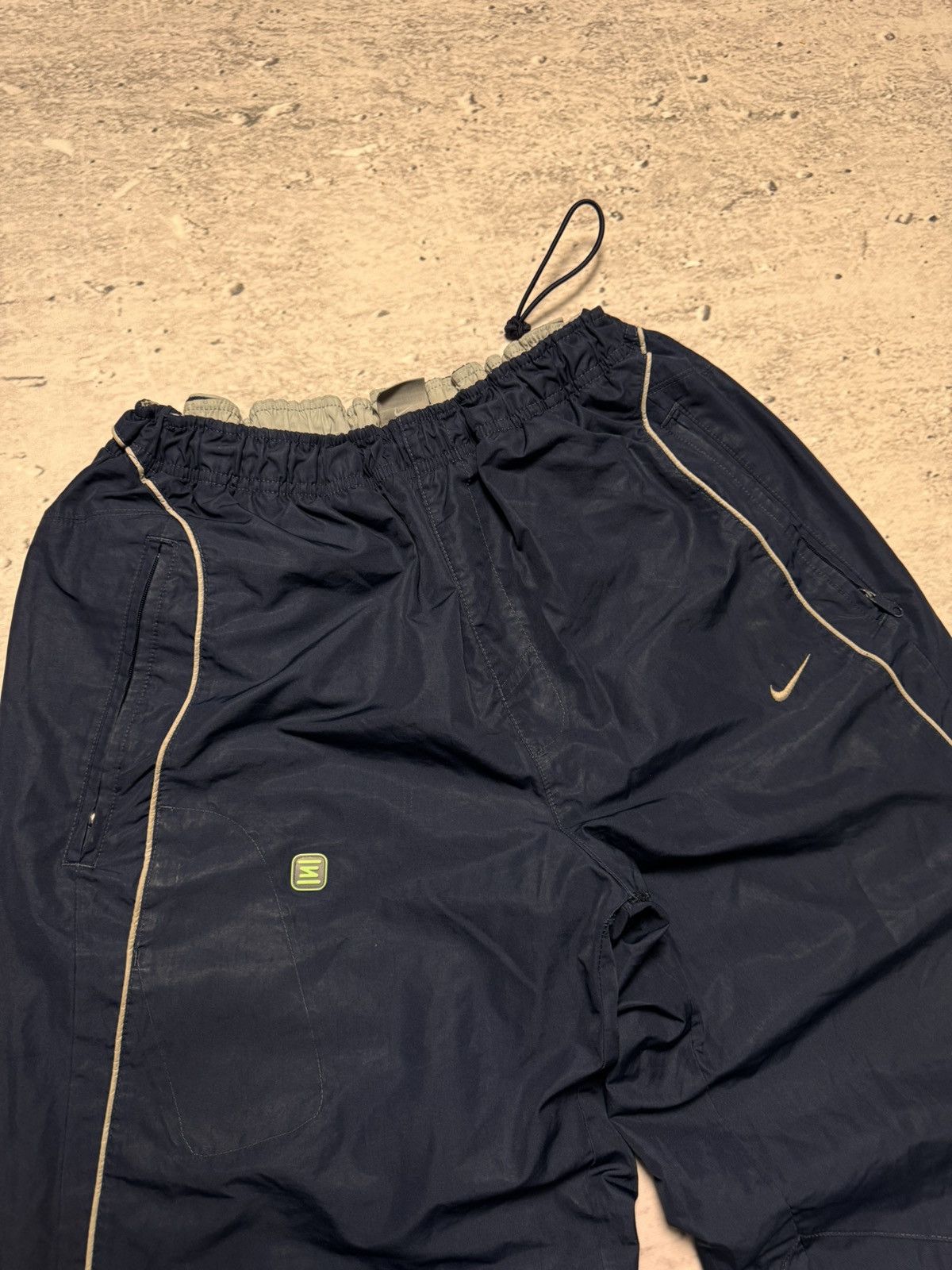 Nike × Vintage NIKE SHOX VINTAGE BASIC LOGO OVERSIZE BAGGY PANTS Size US 34 / EU 50 - 2 Thumbnail