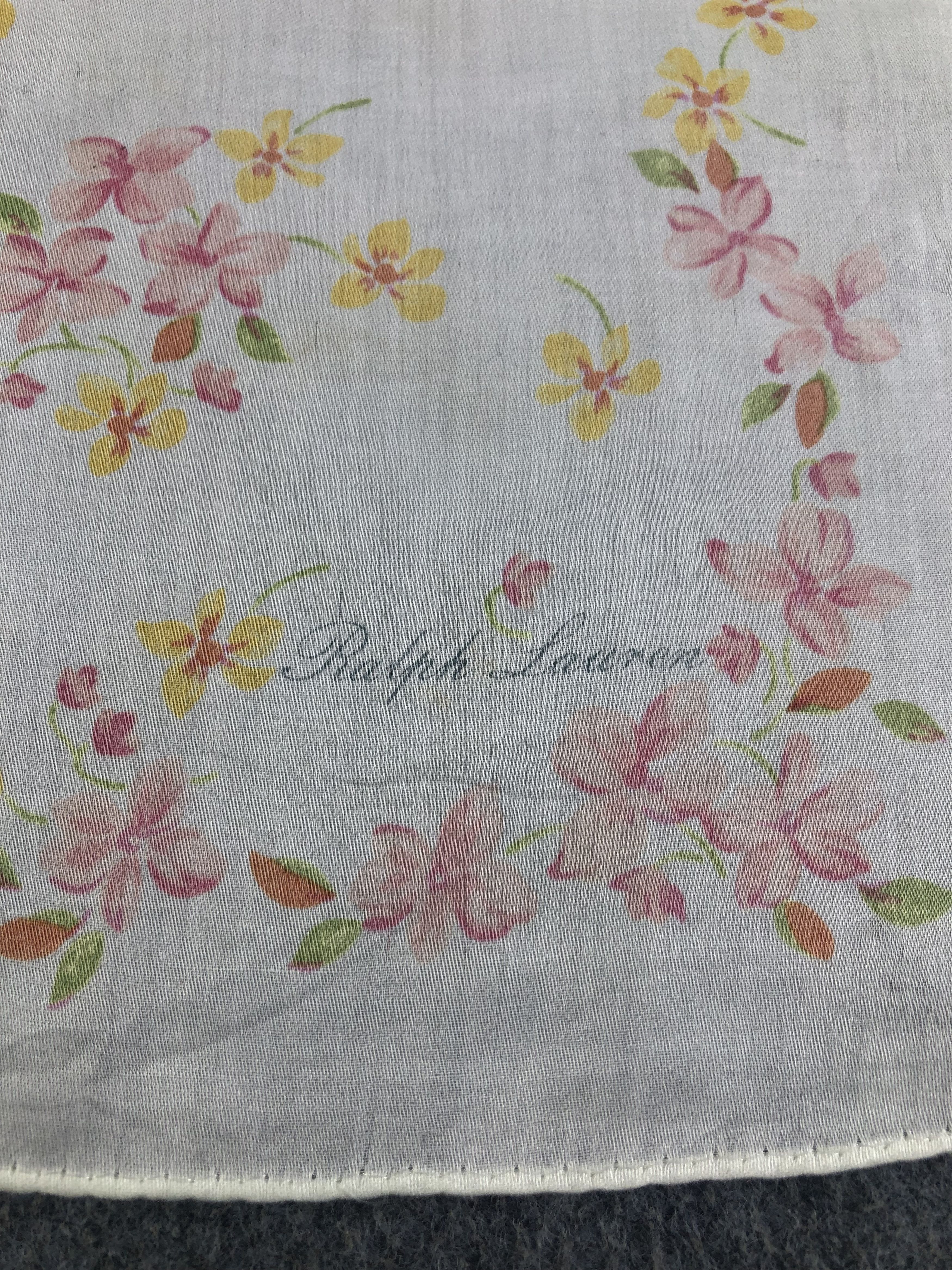 Polo Ralph Lauren × Ralph Lauren × Vintage Ralph Lauren Handkerchief / Bandana / Neckerchief Size ONE SIZE - 5 Thumbnail