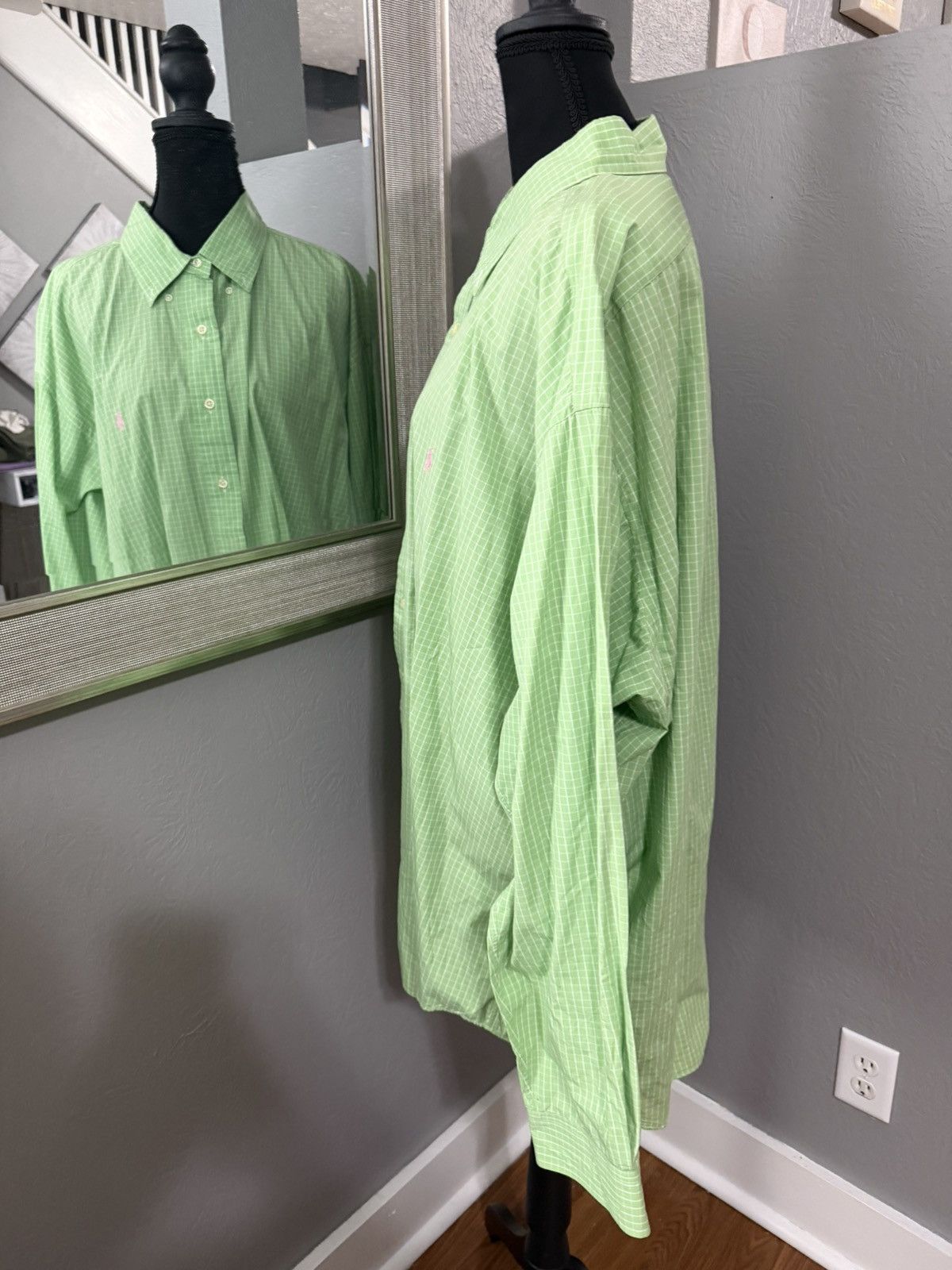 Ralph Lauren Ralph Lauren Blake Green Plaid Button Down Shirt XXL. Size US XXL / EU 58 / 5 - 5 Thumbnail