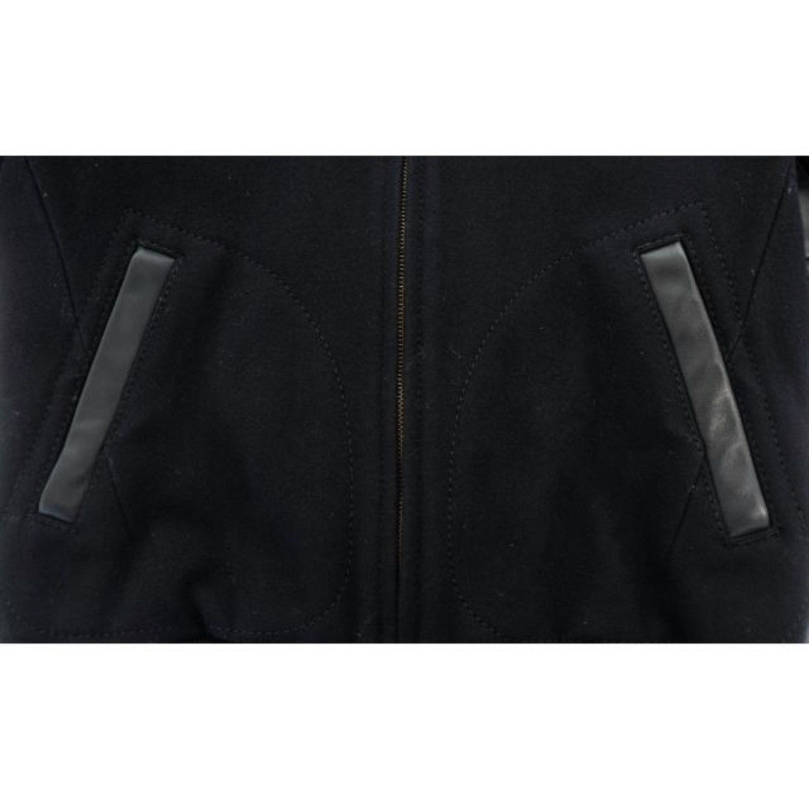 Number (N)ine Number Nine wool leather studium Jacket Size US M / EU 48-50 / 2 - 4 Thumbnail