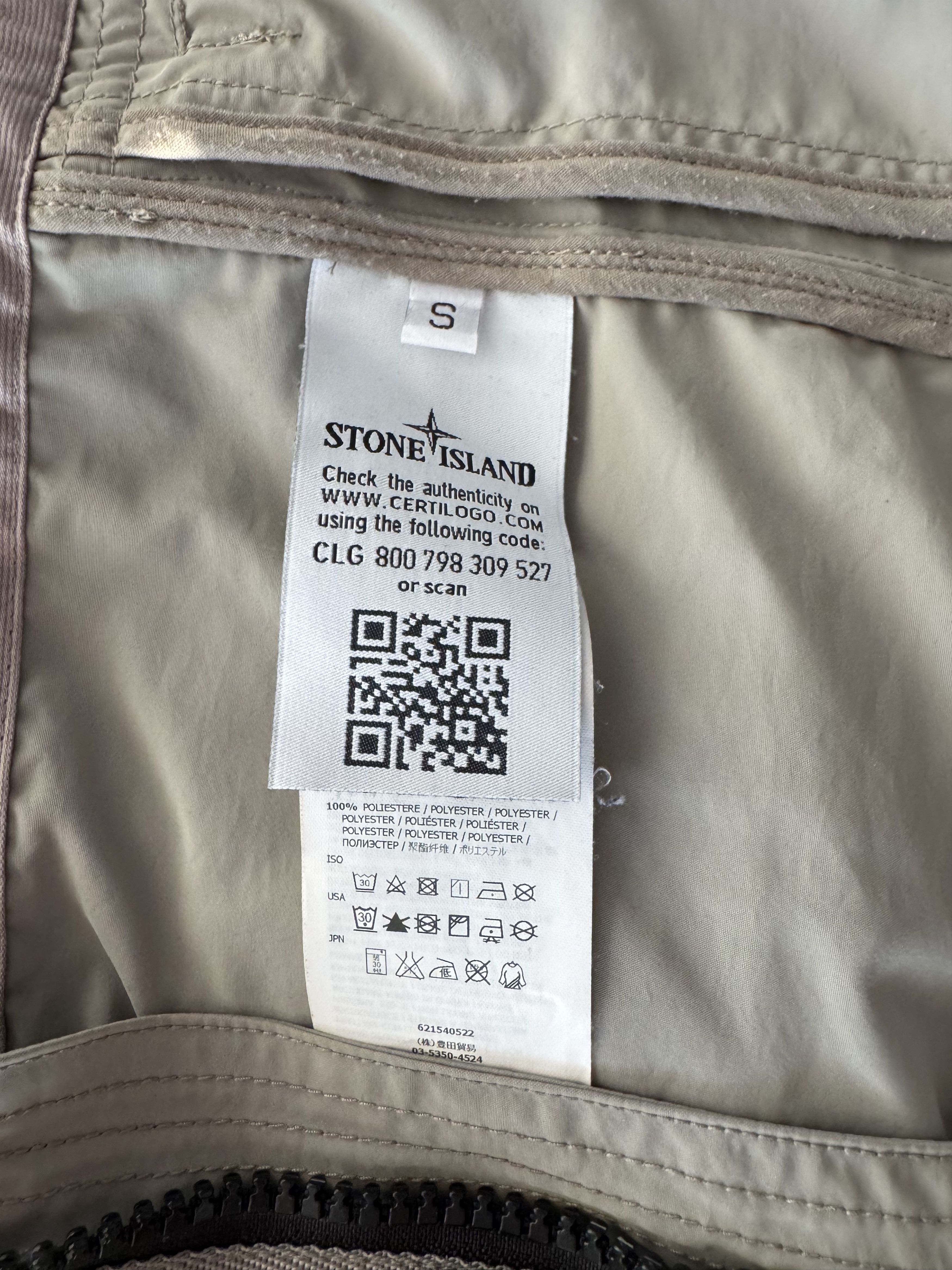 Stone Island Stone Island Micro Reps M65 Field Jacket Cream Vintage Size US M / EU 48-50 / 2 - 10 Thumbnail