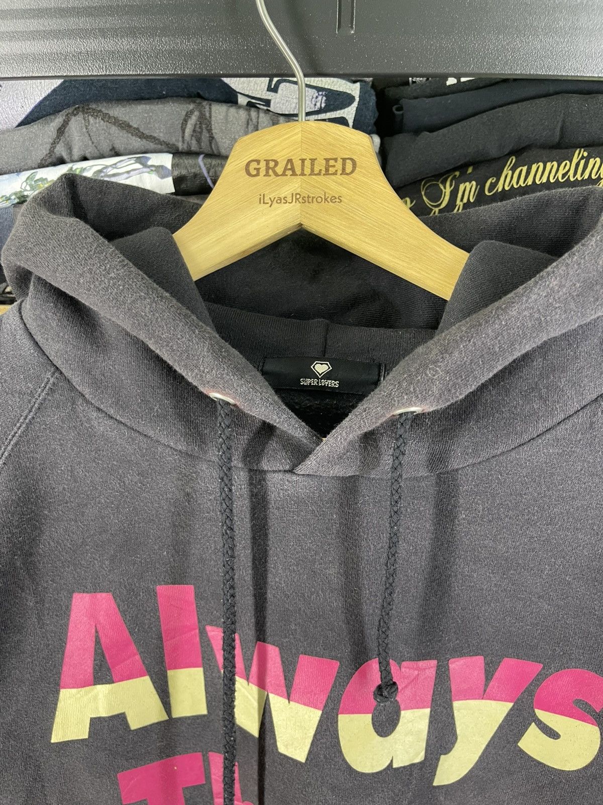 Japanese Brand Vintage Super Lovers Always There Hoodie Size US M / EU 48-50 / 2 - 15 Thumbnail
