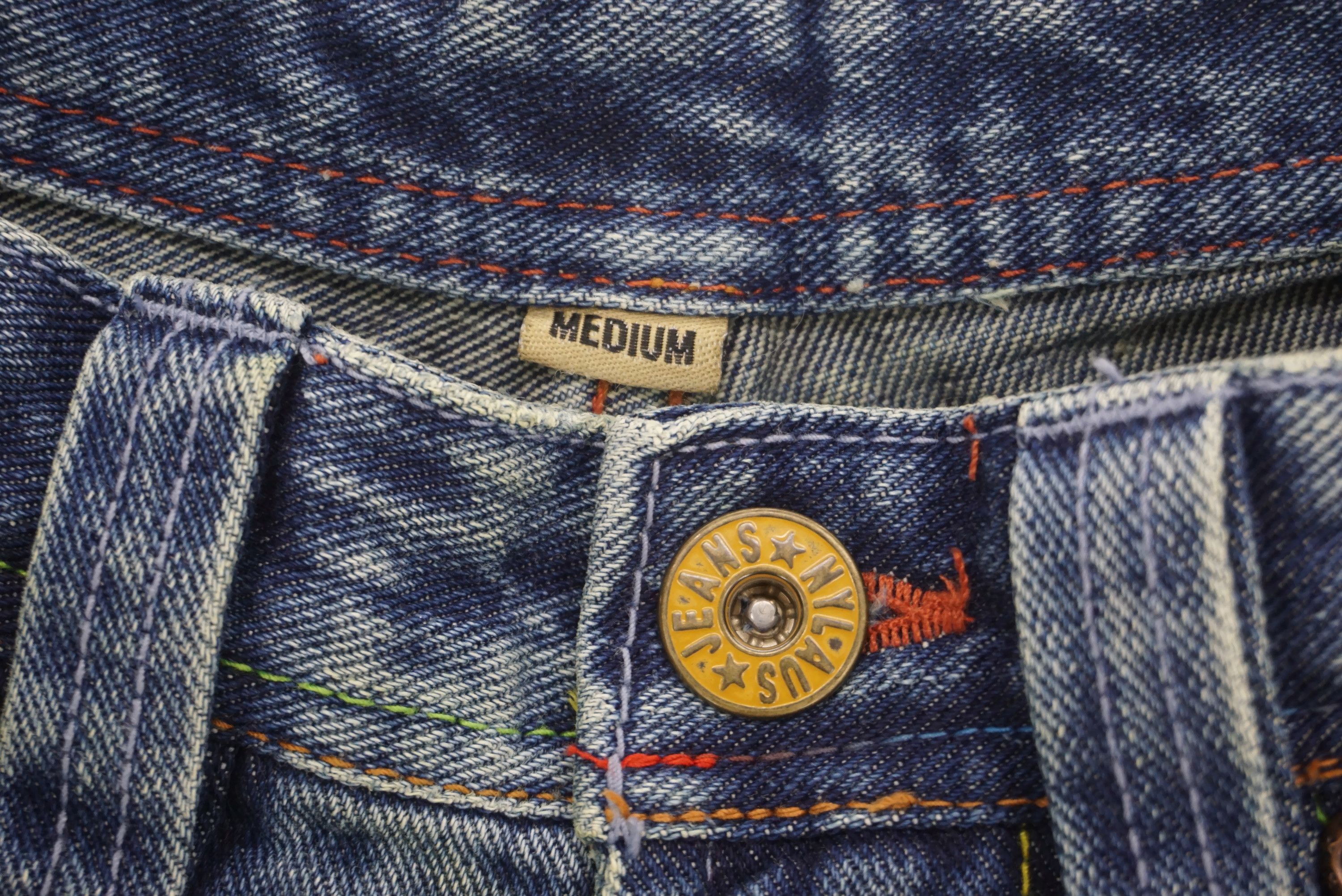 Japanese Brand Nylaus Jeans Size W30xL30.5 Low Rise Straight Leg Denim Size US 30 / EU 46 - 9 Thumbnail