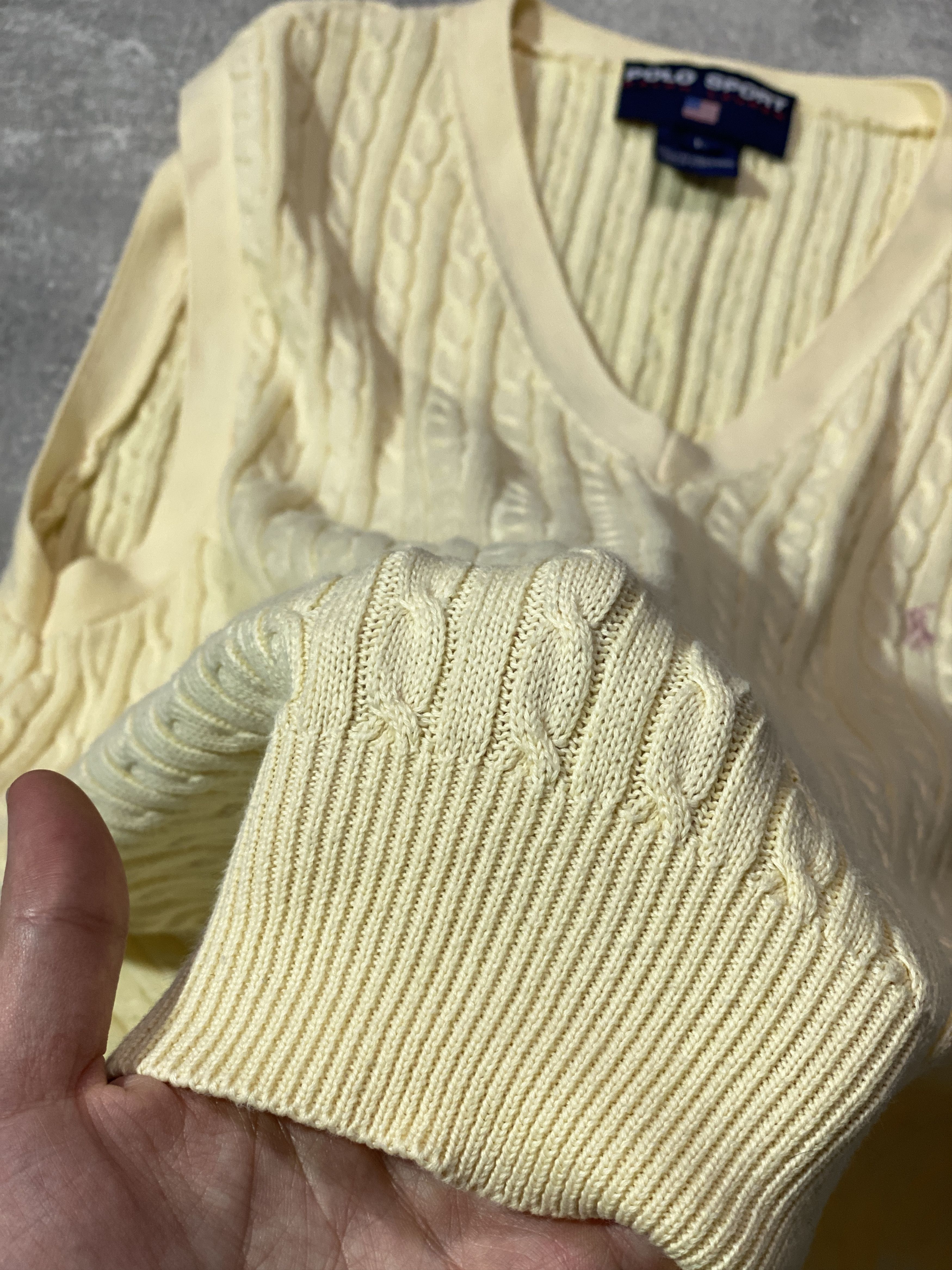 Polo Ralph Lauren Vintage 90s Polo Ralph Lauren Knit Vest Size US M / EU 48-50 / 2 - 5 Thumbnail