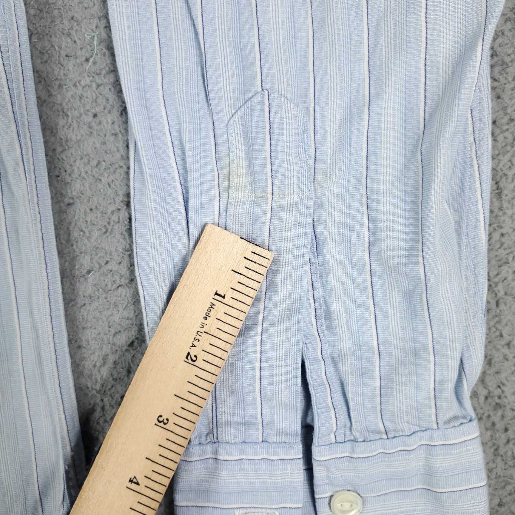 Ralph Lauren Ralph Lauren Button-Up Shirt Mens Medium Blue Striped Casual Long Sleeve Preppy Size US M / EU 48-50 / 2 - 4 Thumbnail