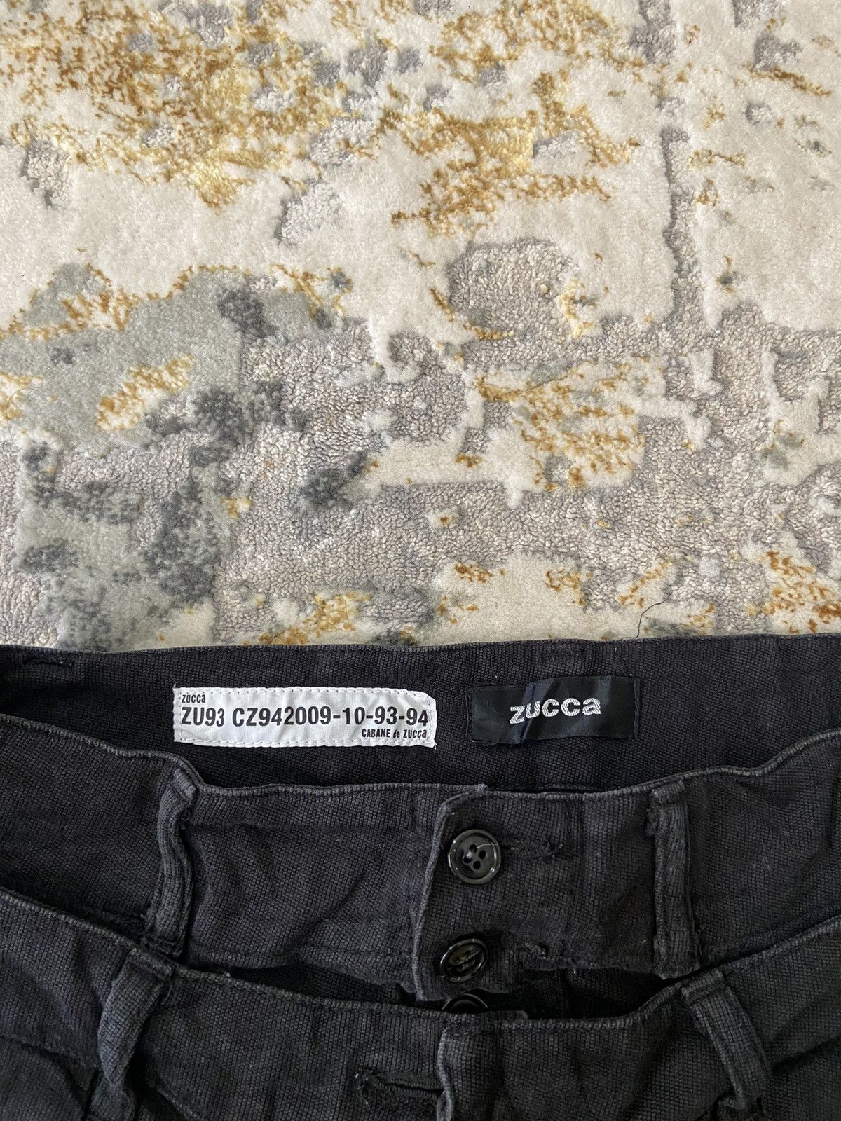 If Six Was Nine × Issey Miyake × Zucca ZUCCA Cz942009 DOUBLE WAIST PANTS Size US 32 / EU 48 - 5 Thumbnail