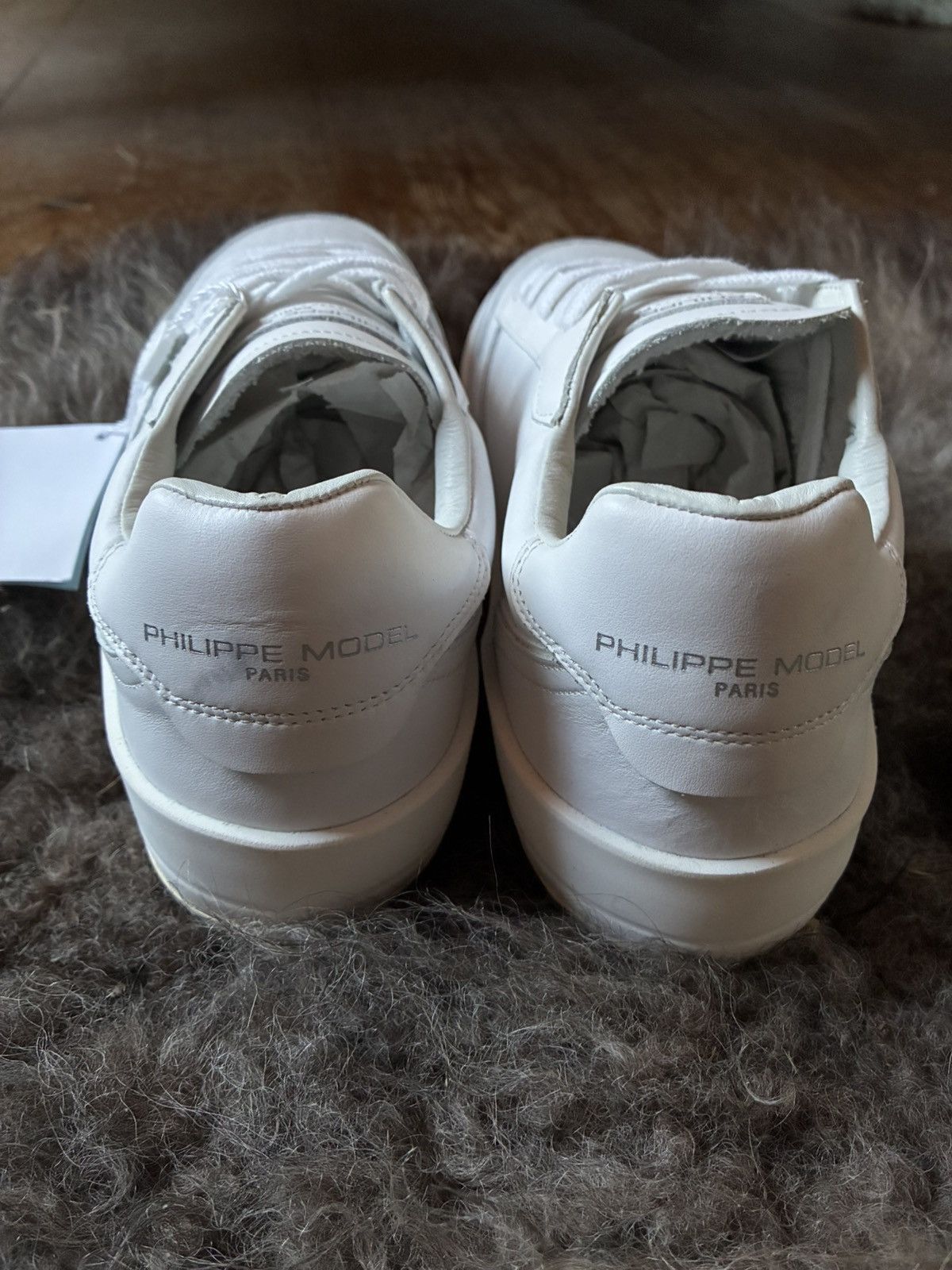Philippe Model Philippe Model SS24 Nice Low-Top Leather Sneaker Size US 12 / EU 45 - 4 Thumbnail
