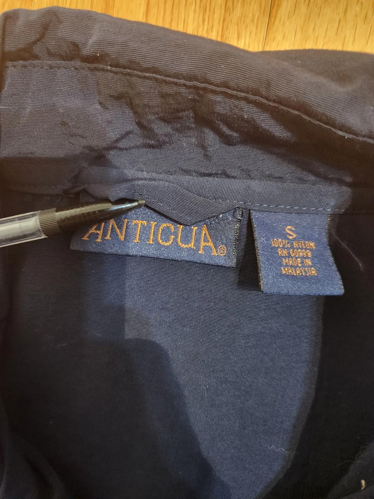 Antigua VINTAGE Y2K SUPER BOWL XXXV TAMPA BAY WINDBREAKER JACKET Size US S / EU 44-46 / 1 - 3 Thumbnail