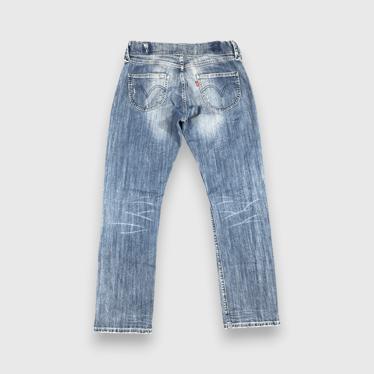Levi's Vintage Blue Wash Levis Jeans-J2030 Size US 33 - 2 Thumbnail