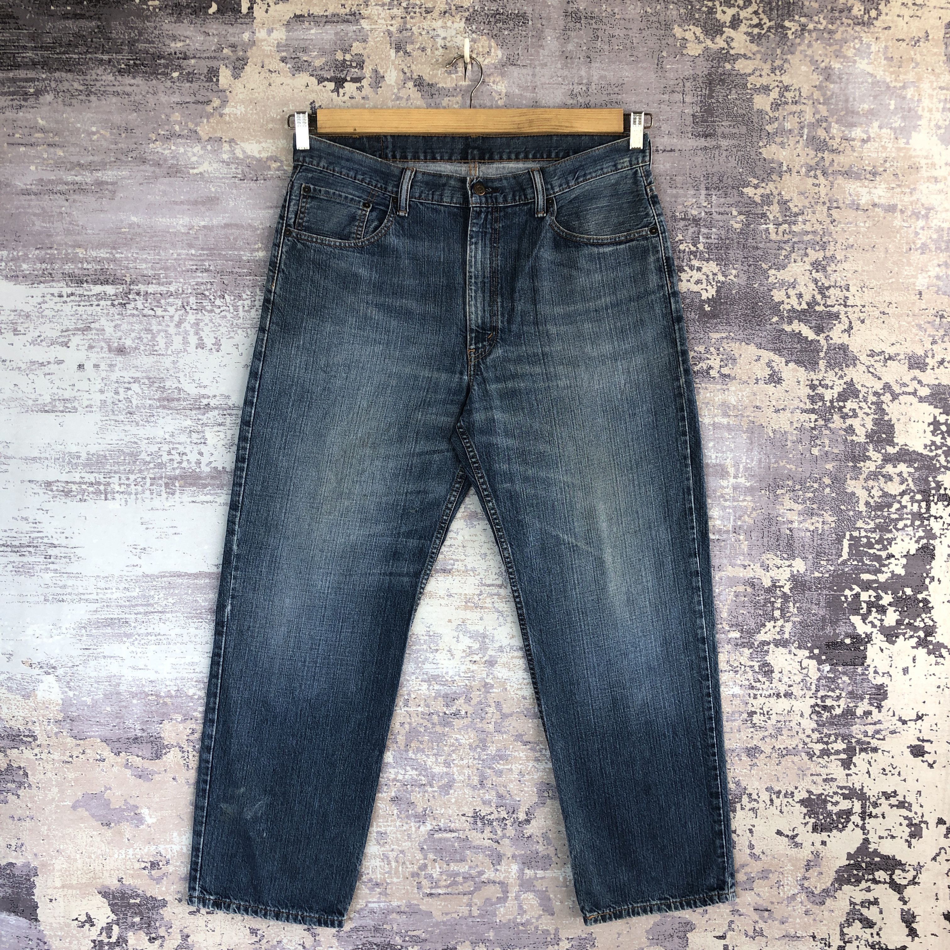 Levi's Vintage Y2K Levis 550 Faded Jeans Levi's Baggy Loose Denim Size US 36 / EU 52 - 1 Thumbnail