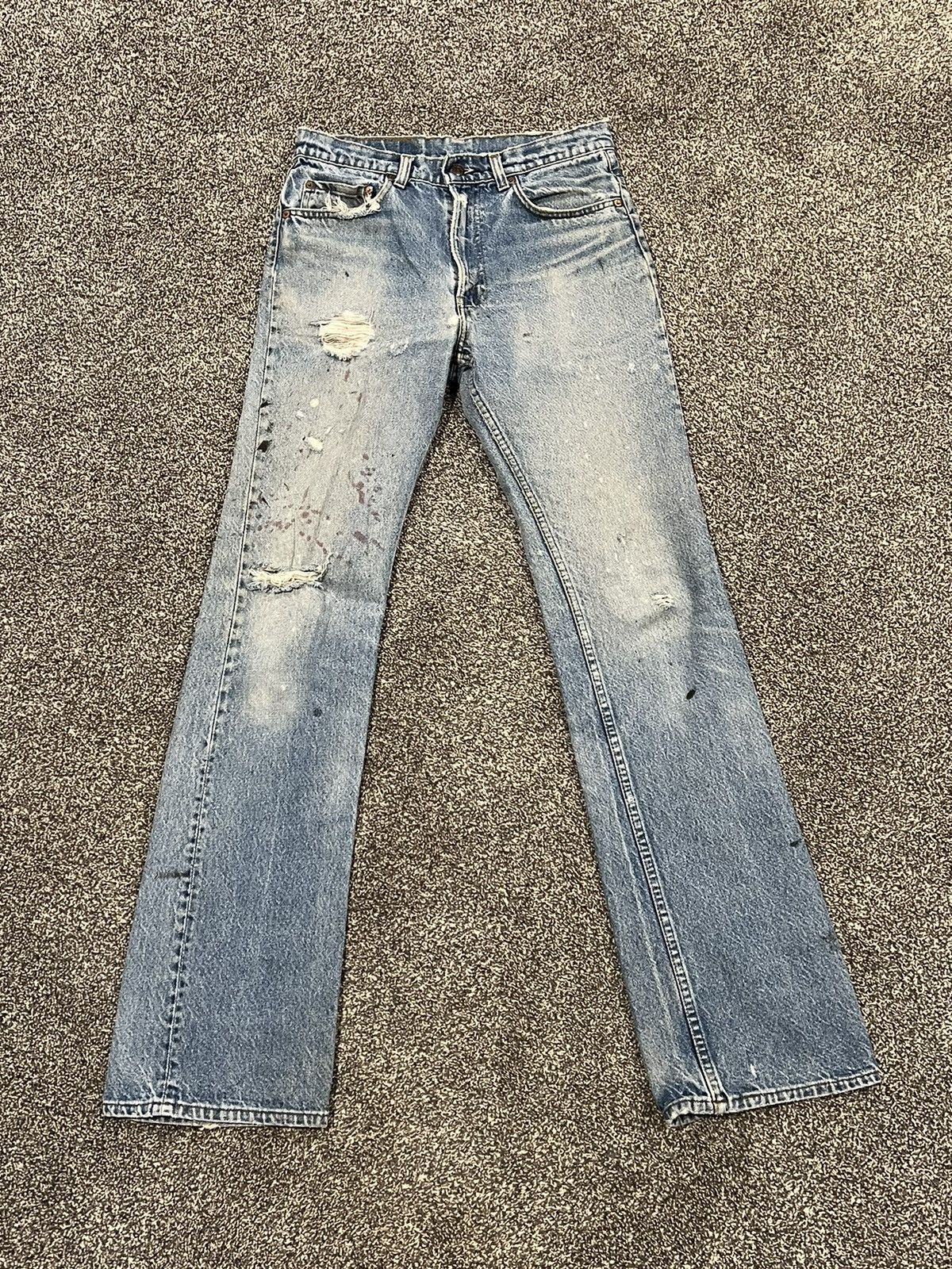 Levi's × Levi's Vintage Clothing × Vintage 1970s 517 Bootcut Levis Size US 30 / EU 46 - 2 Thumbnail