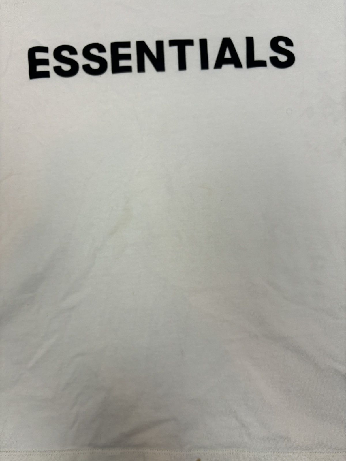 Essentials Fear of God essentials short sleeve tee buttercream Size US M / EU 48-50 / 2 - 4 Thumbnail
