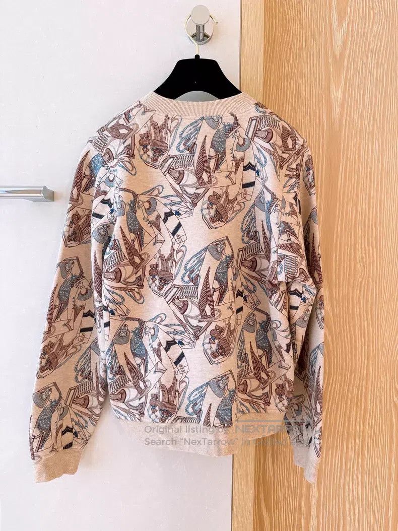 Hermes Hermes Zouave and Dragoon Printed Sweatshirt Skirt Set Size XXS / US 00 / IT 34 - 3 Thumbnail