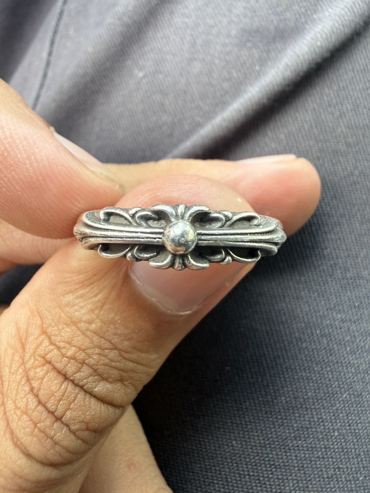 Chrome Hearts Chrome Hearts Baby Floral Ring Size ONE SIZE - 1 Thumbnail