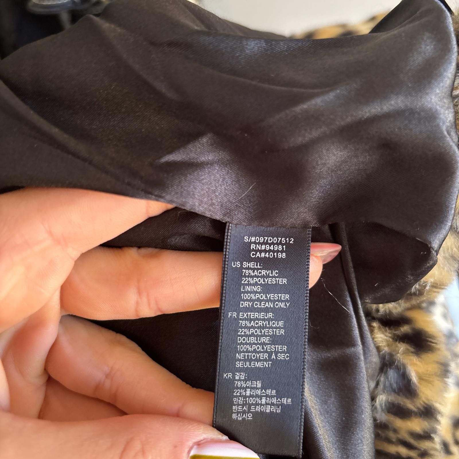 Other vintage cheetah print fur jacket Size S / US 4 / IT 40 - 5 Thumbnail