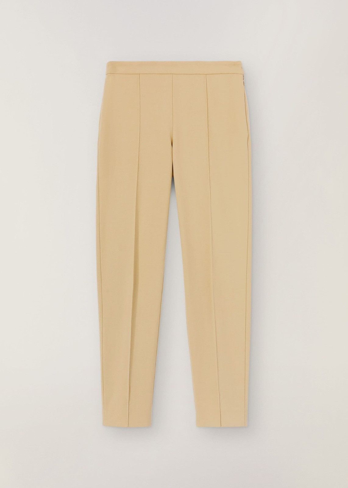 Loro Piana o1srvl11e0824 Mirel Trouser in Beige Size 28" / US 6 / IT 42 - 1 Thumbnail