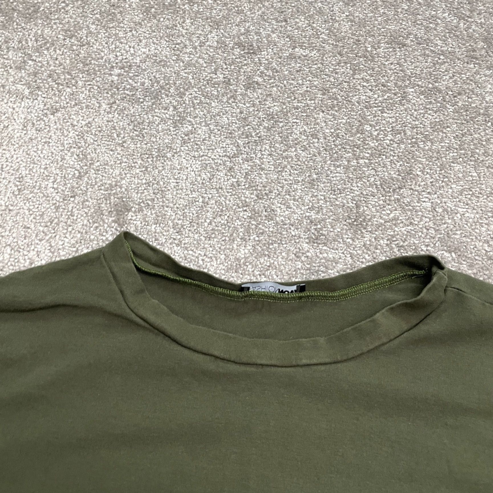 Fashion Nova VINTAGE? No. Fashion Nova Blouse Shirt Womens 1X Green Long Sleeve Crew Neck Casual Basic Top Size XL / US 12-14 / IT 48-50 - 3 Thumbnail