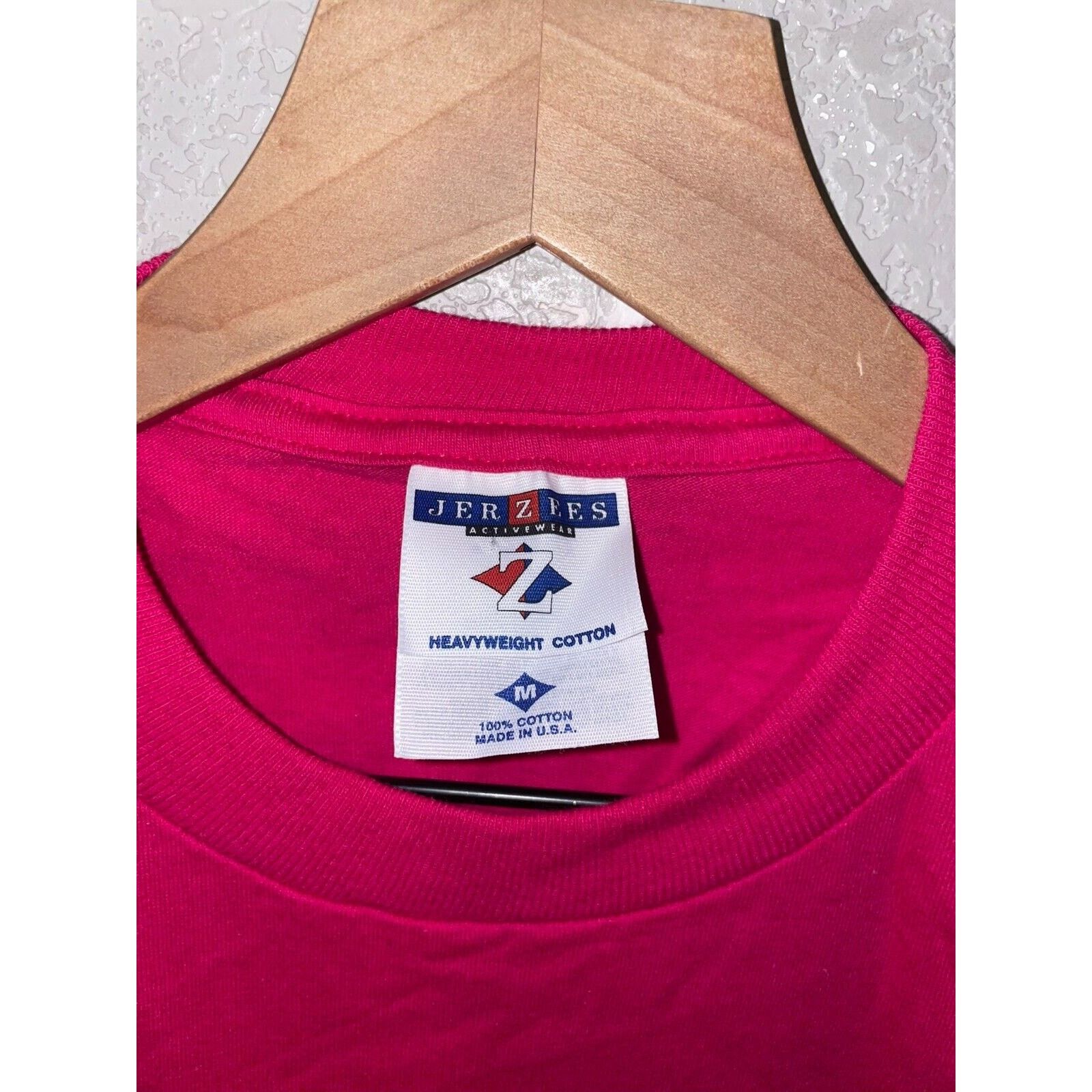 Jerzees Vintage Utah Pink Shirt Garden Flower Jerzees Tee VTG 90s M Size US M / EU 48-50 / 2 - 6 Thumbnail