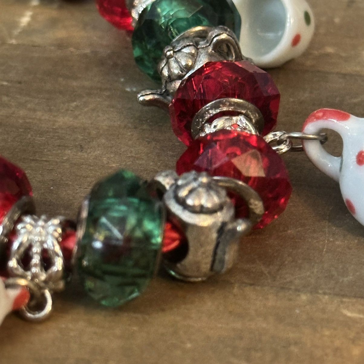 Other Tea party bead charm bracelet Size ONE SIZE - 4 Thumbnail