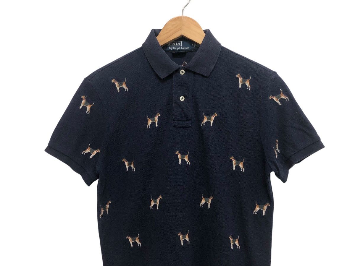 Polo Ralph Lauren × Vintage RARE 🔥 POLO RALPH LAUREN DOG FULL EMBROIDERED CUSTOM FIT Size US M / EU 48-50 / 2 - 3 Thumbnail