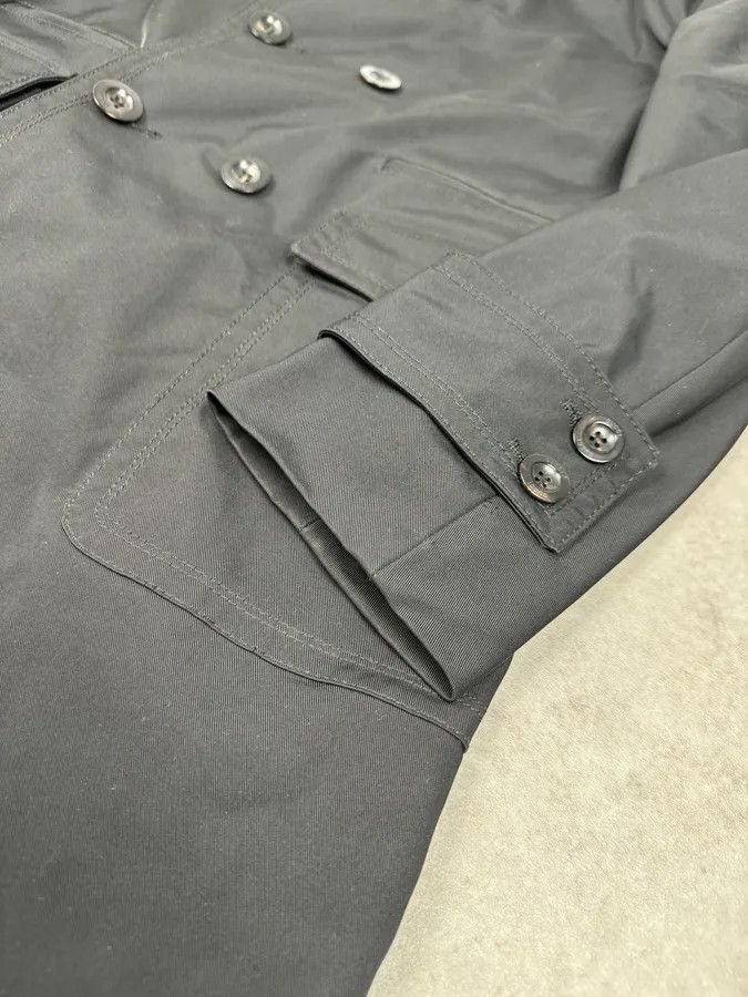 Gucci AW2008 Gucci Black Premium Buttoned Trench Coat Size US M / EU 48-50 / 2 - 6 Thumbnail