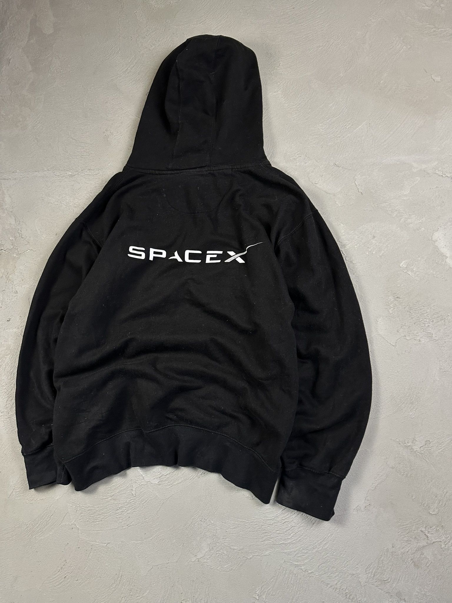 NASA SpaceX Spellout Boxy Oversized Hoodie Size US L / EU 52-54 / 3 - 3 Thumbnail
