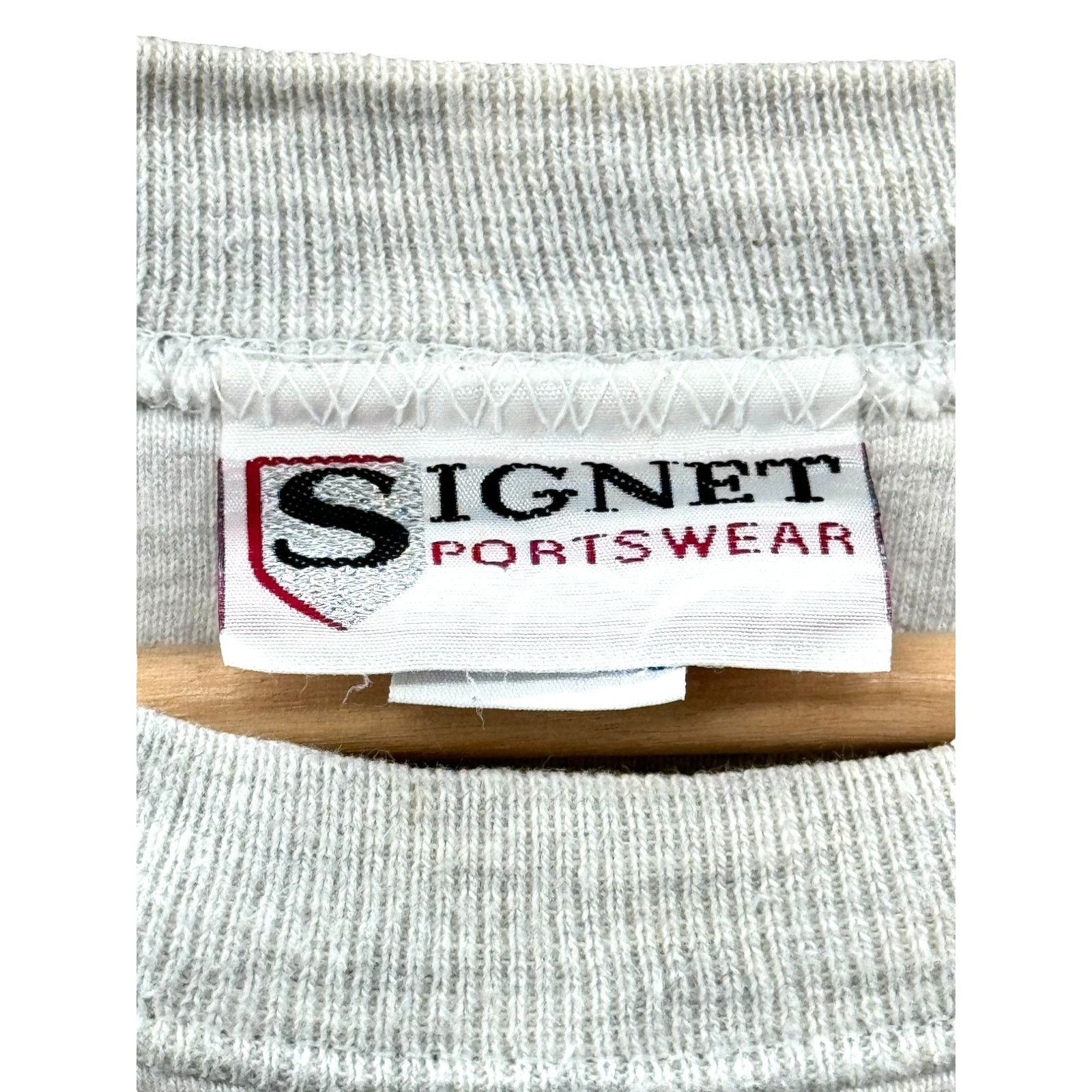 Vintage 1990's Wisconsin University Badgers Embroidered Crewneck Size US XL / EU 56 / 4 - 3 Thumbnail