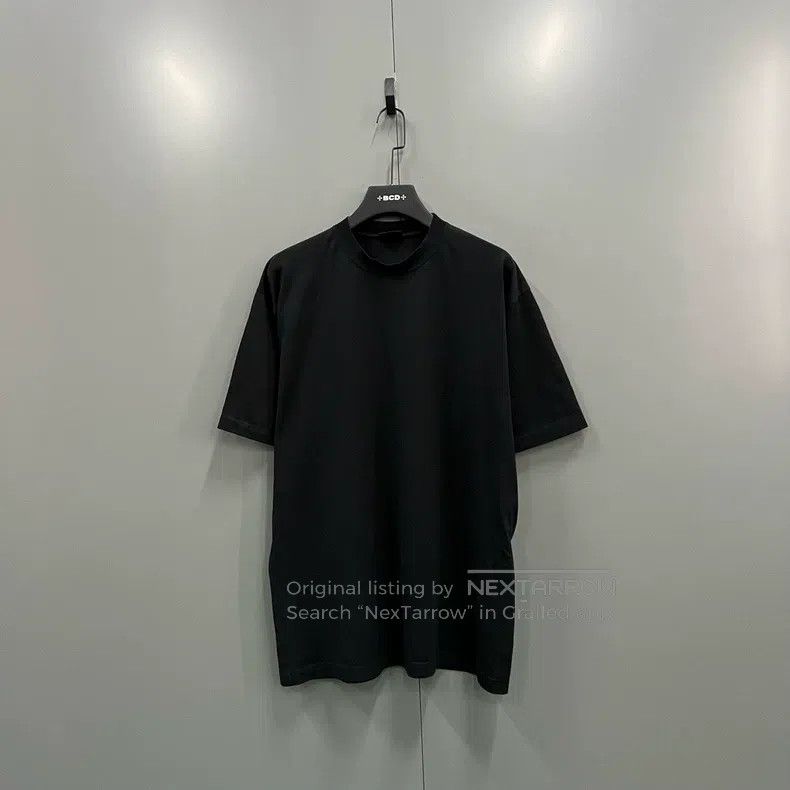 Balenciaga Balenciaga Black letter logo short sleeve Size US S / EU 44-46 / 1 - 2 Thumbnail