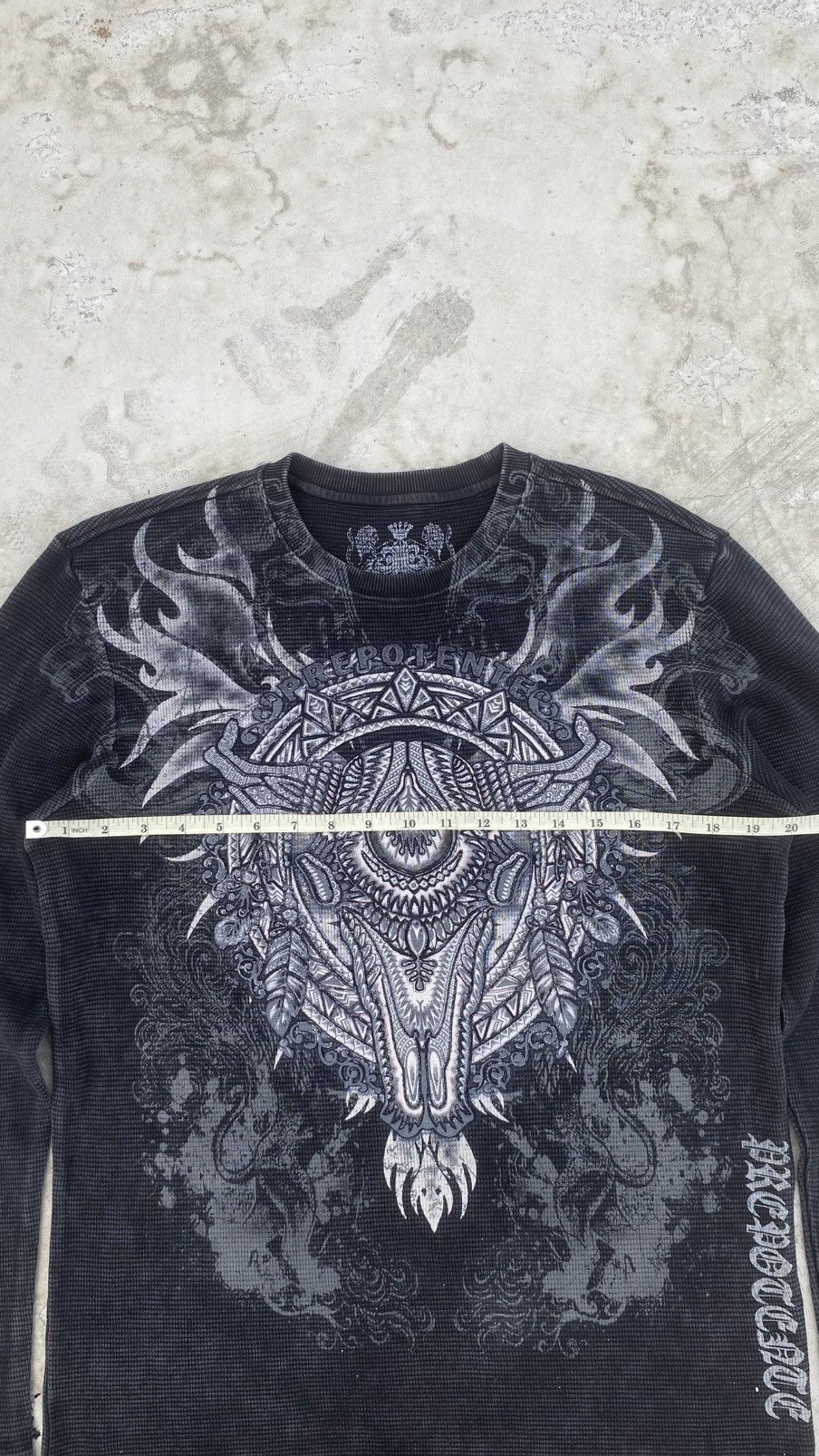 If Six Was Nine Y2K Prepotente Long Sleeve Waffle I6w9 Size US M / EU 48-50 / 2 - 8 Thumbnail