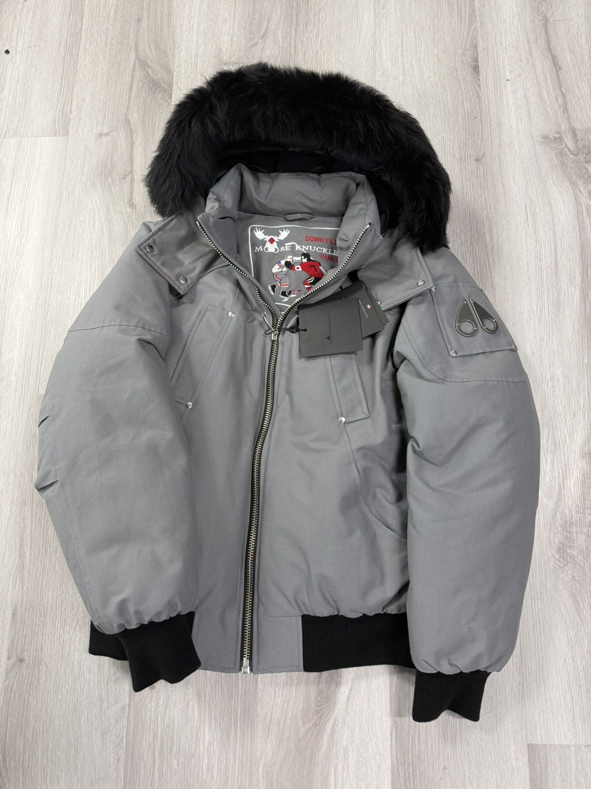 Moose Knuckles Moose Knuckles Ballistic Bomber Size US L / EU 52-54 / 3 - 1 Thumbnail