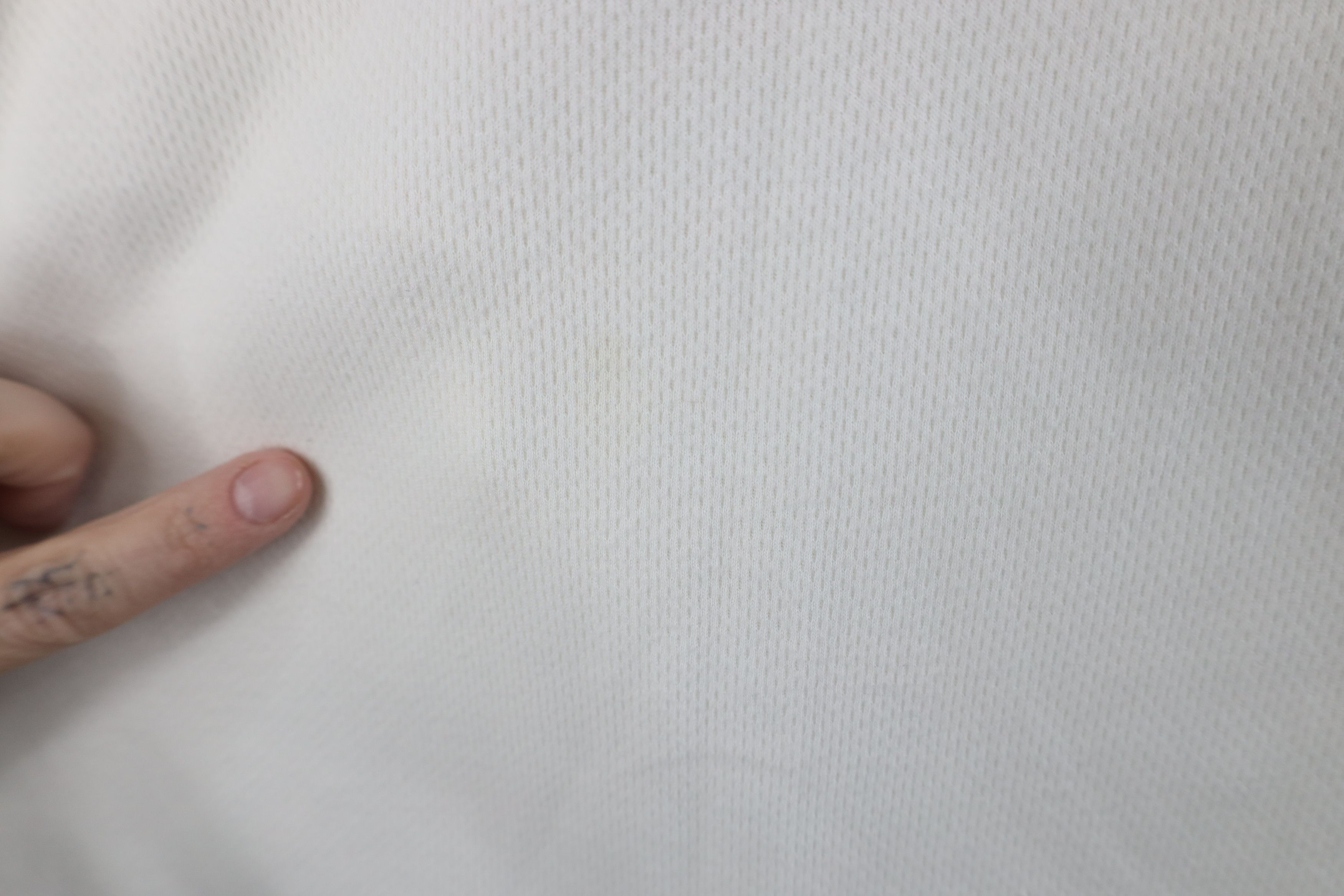 PING × Vintage Vintage 90s Ping Golf Thermal Knit Collared Polo Shirt White Size US L / EU 52-54 / 3 - 6 Thumbnail