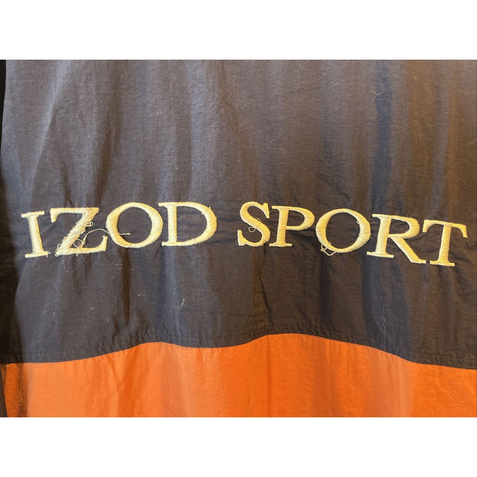 Izod Izod Sport VTG Men’s M Navy Blue Orange Pullover Sweatshirt Size US M / EU 48-50 / 2 - 9 Thumbnail