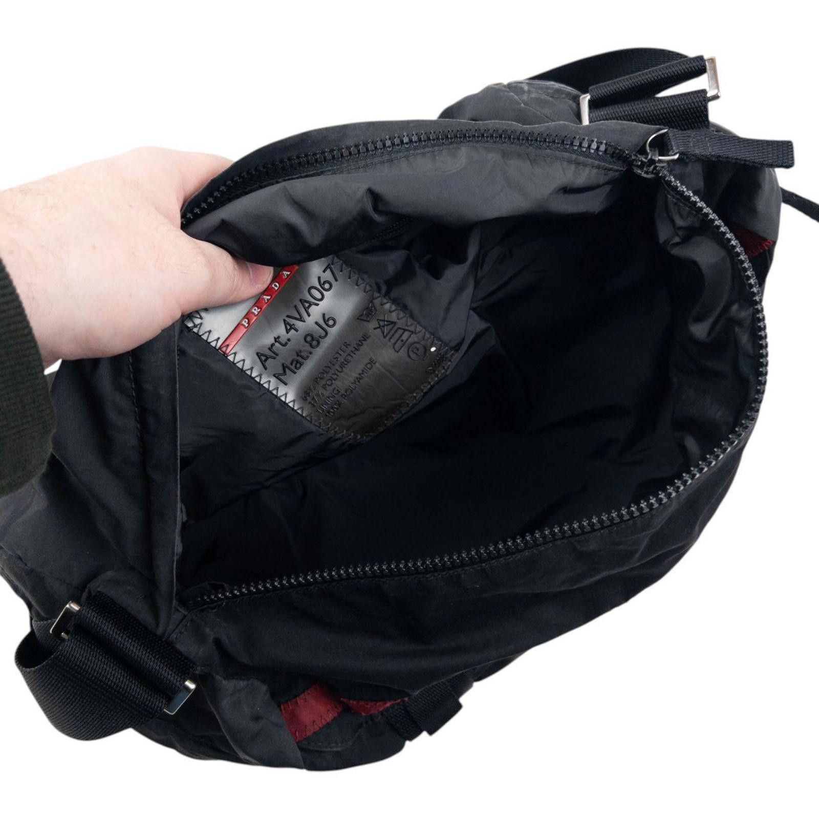 Prada Vintage 2000s Prada Sport Crossbody Barrel Bag Size ONE SIZE - 4 Thumbnail