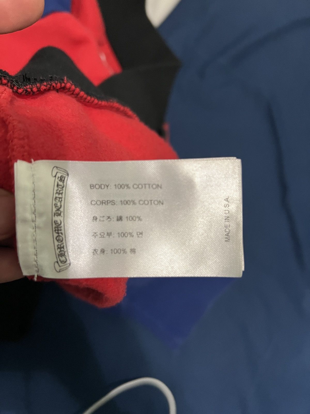 Chrome Hearts Chrome Hearts MATTY Boy Multicolor Red White Blue Hoodi Size US M / EU 48-50 / 2 - 8 Thumbnail