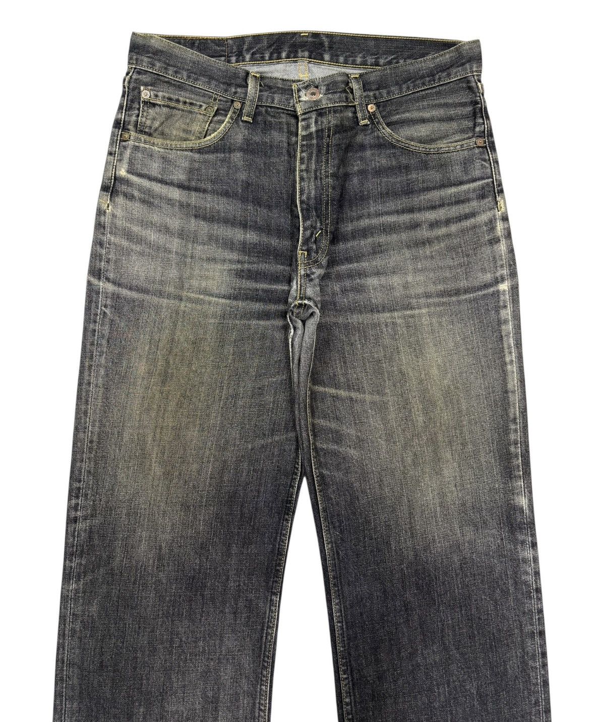 Levi's Vintage Clothing Vintage Levis 502 Rusty Black Baggy Jeans Distressed Denim Size US 34 / EU 50 - 7 Thumbnail