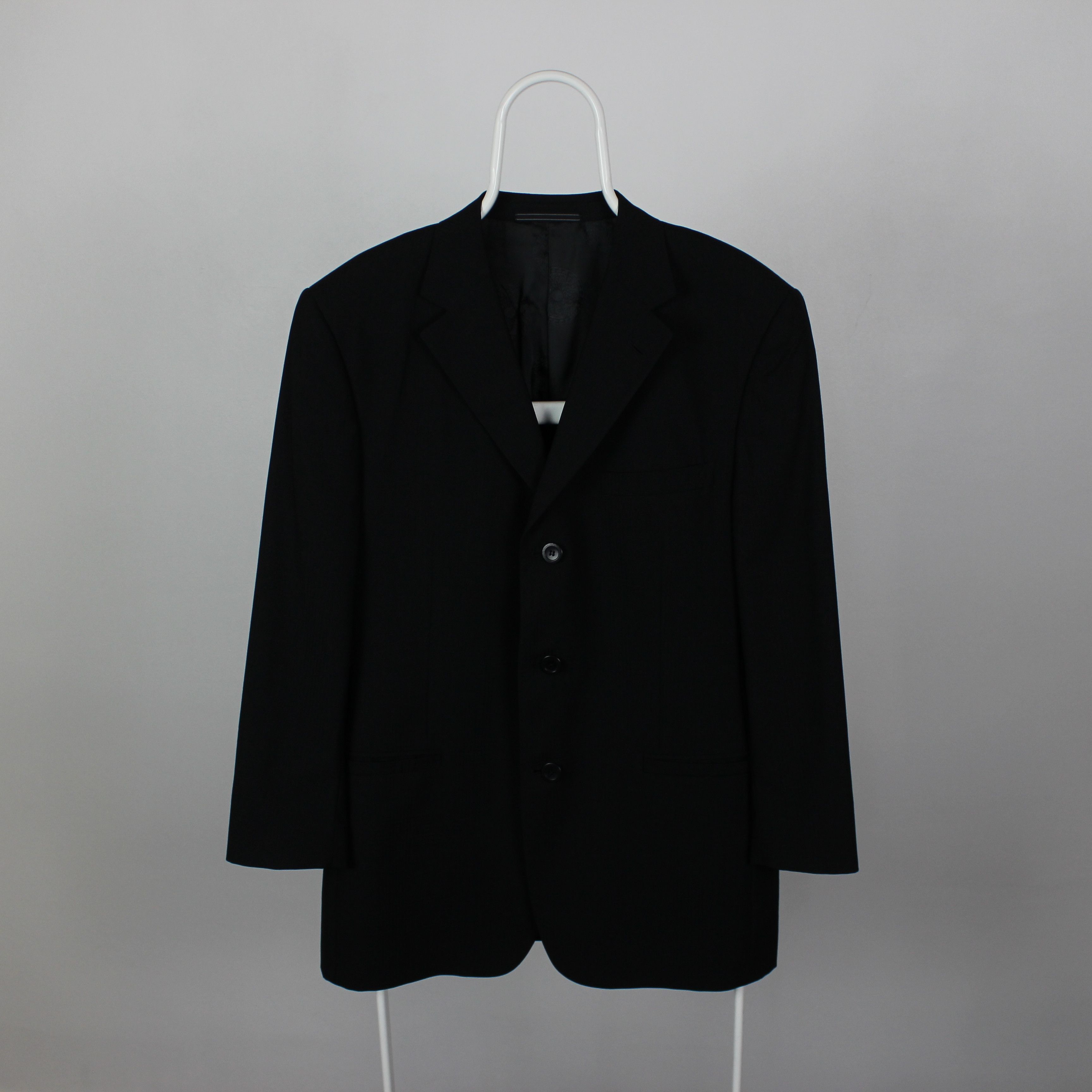Versace Versace classic v2 blazer men wool black 50 52 XL Size 44R - 1 Thumbnail
