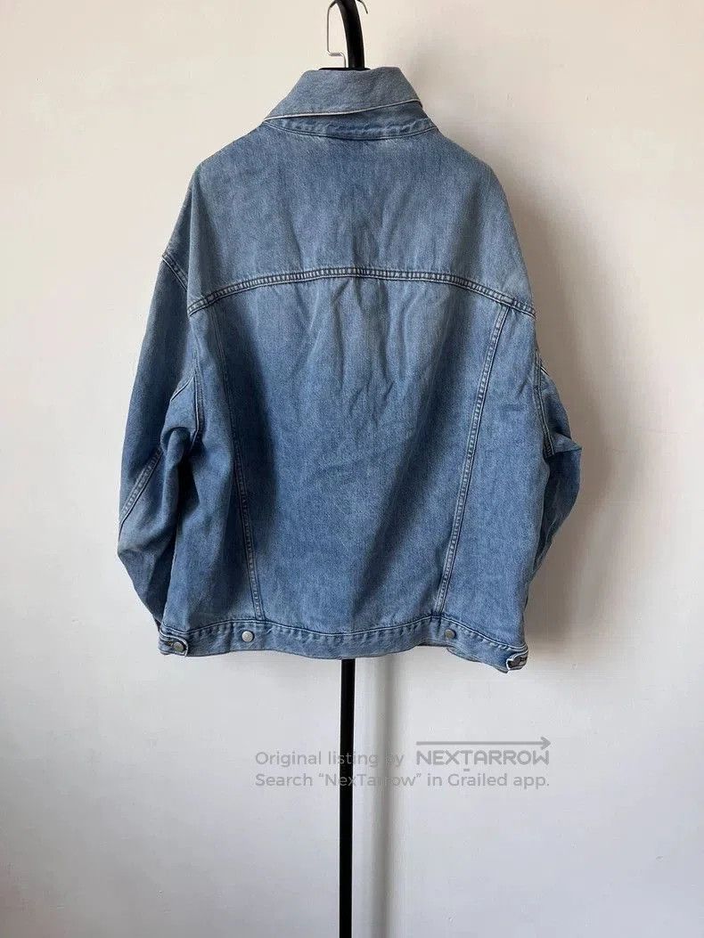 Balenciaga Balenciaga Double Ring Logo Denim Jacket. Size US S / EU 44-46 / 1 - 2 Thumbnail