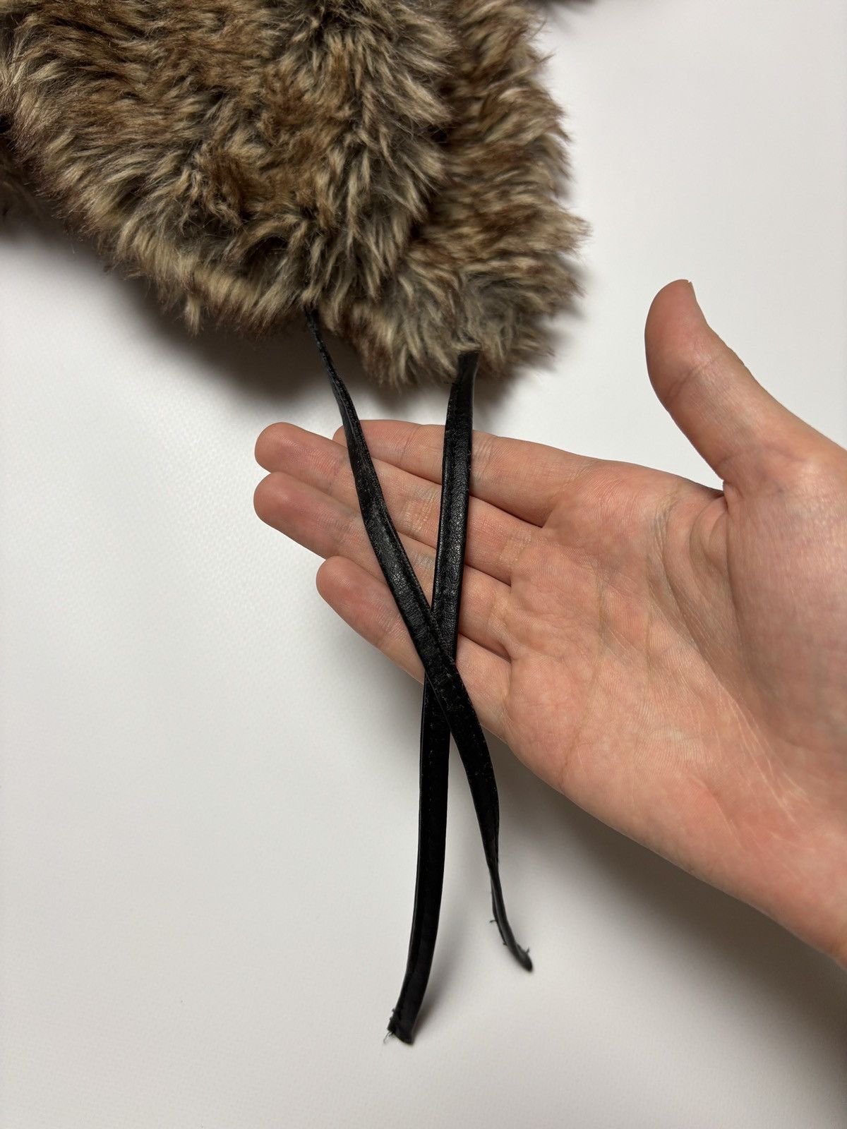 Japanese Brand Y2K VINTAGE USHANKA FAUX FUR HAT HYSTERIC GLAMOUR STYLE Size ONE SIZE - 2 Thumbnail