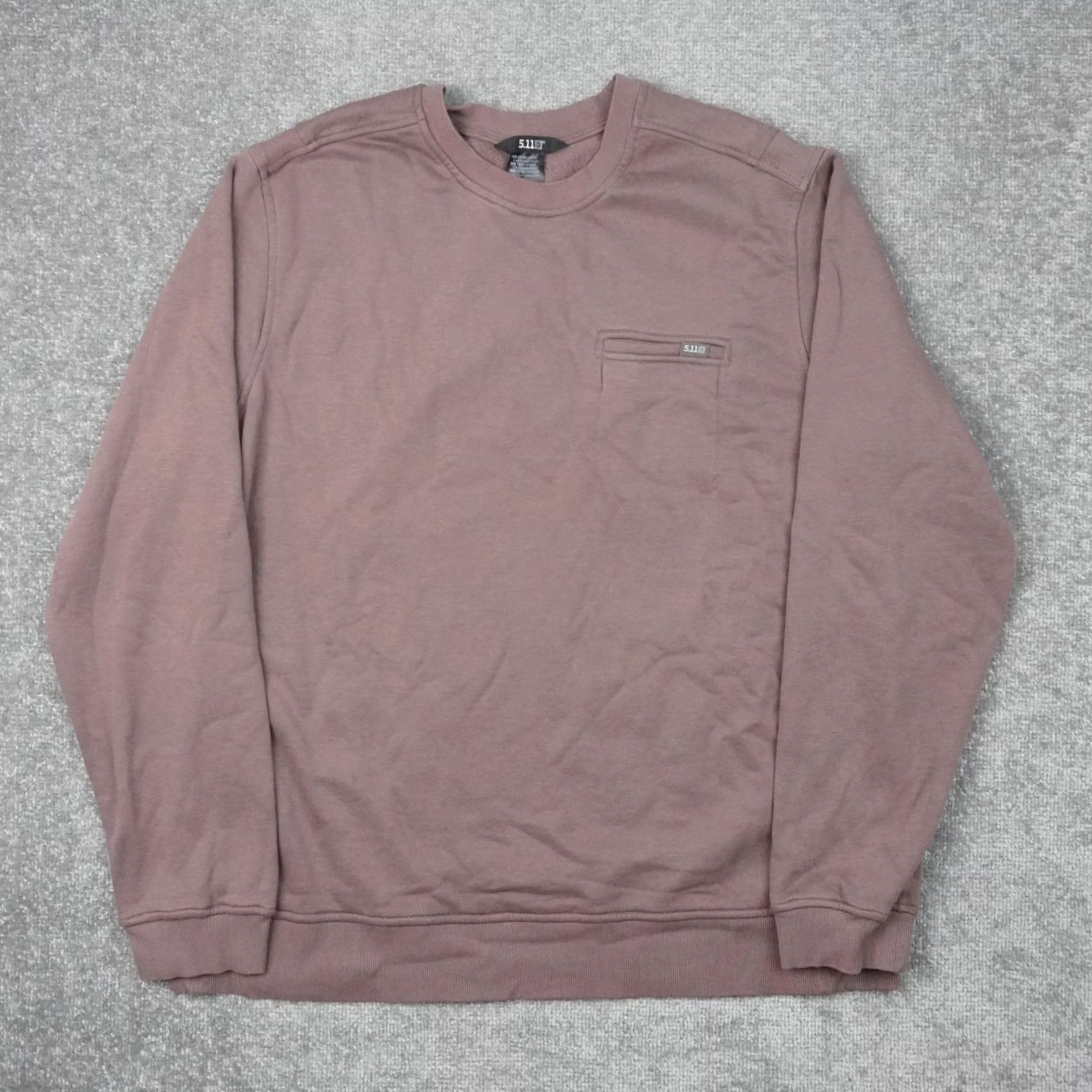 Vintage 5.11 Tactical Mens XL Brown Long Sleeve Pullover Crew Neck Sweatshirt Pockets Size US XL / EU 56 / 4 - 2 Thumbnail