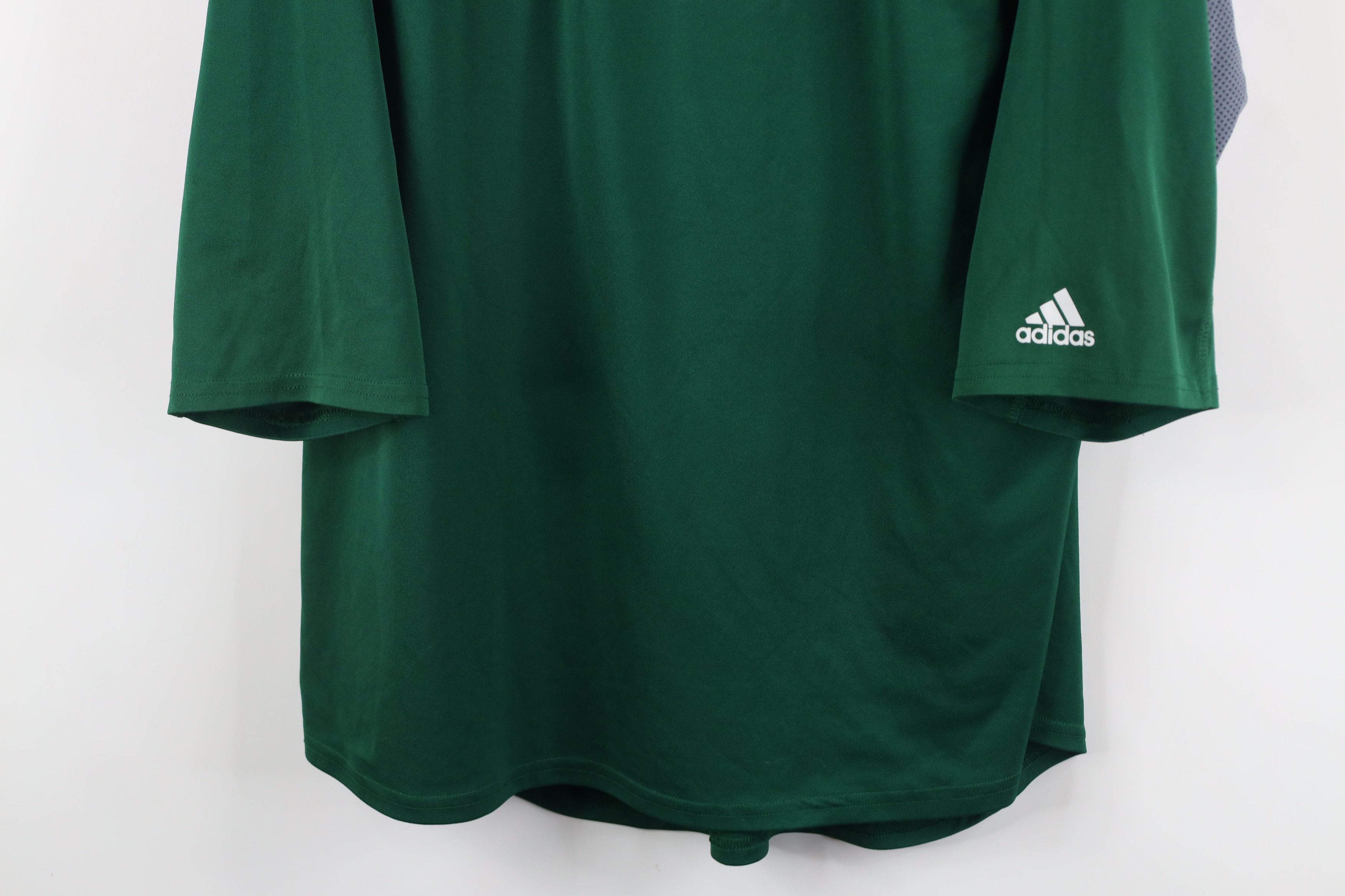 Adidas × Vintage Adidas Eastern Michigan University Baseball Raglan T-Shirt Size US L / EU 52-54 / 3 - 3 Thumbnail