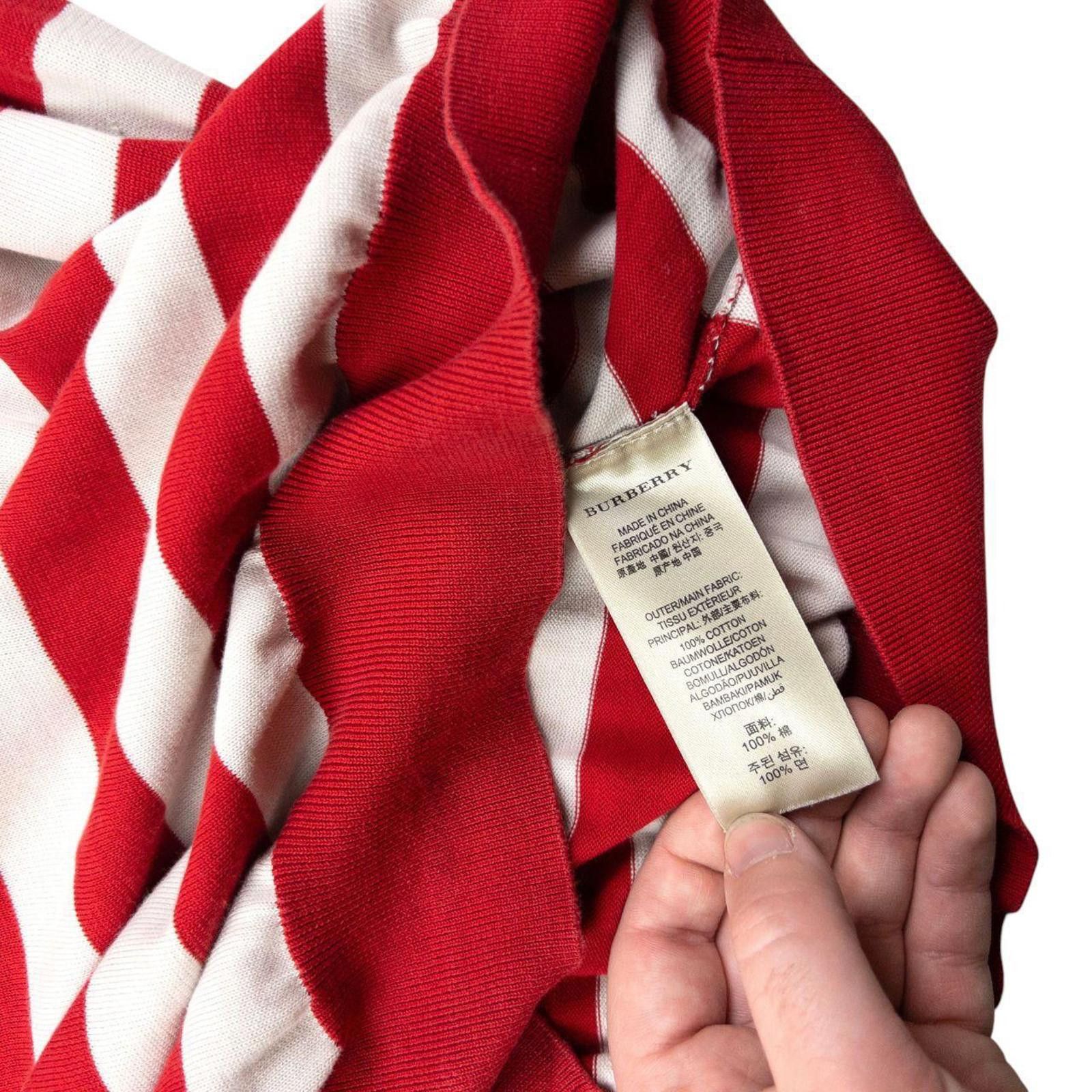 Burberry Vintage Burberry Striped Jumper Size XL Size US XL / EU 56 / 4 - 5 Thumbnail