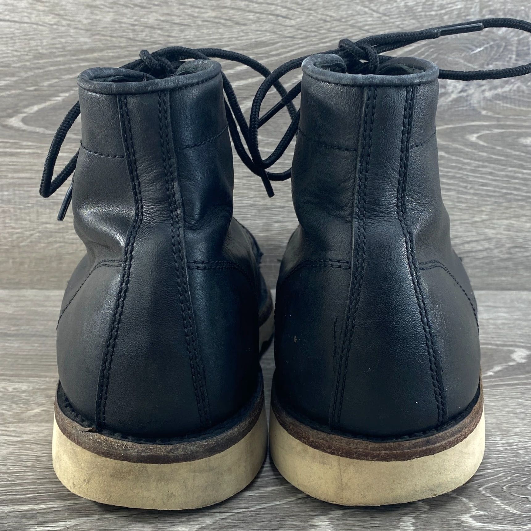Thursday Boot Company VINTAGE Thursday Boot Co Everyday Boots Mens 9.5 Leather Handmade Vibram Sol Black Leather Boots Size US 10 / EU 43 - 6 Thumbnail